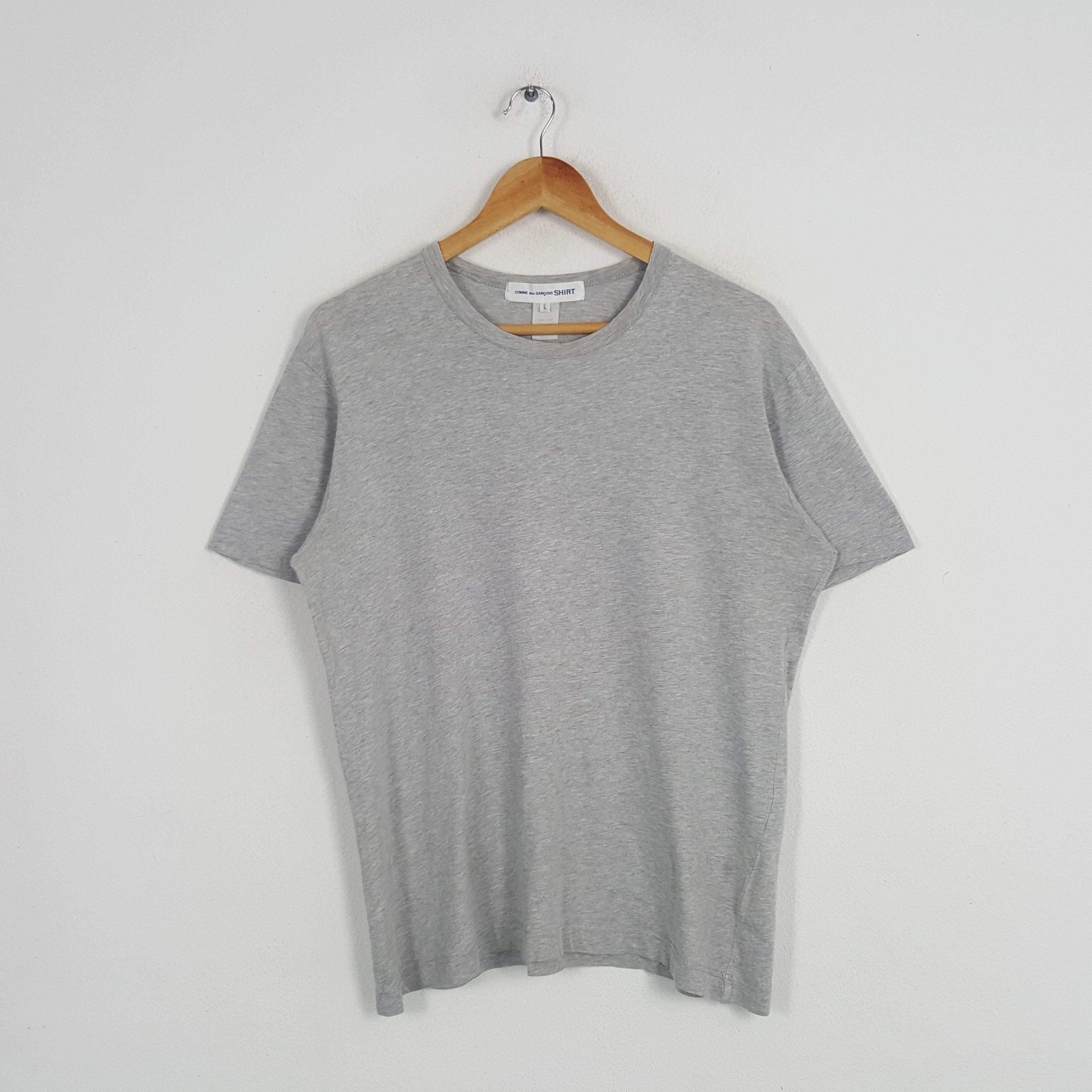 Comme des Garcons SHIRT × Japanese Brand × Vintage Vintage Comme des Garcons Japanese Designer Plain Tshirt Size US L / EU 52-54 / 3 - 1 Thumbnail