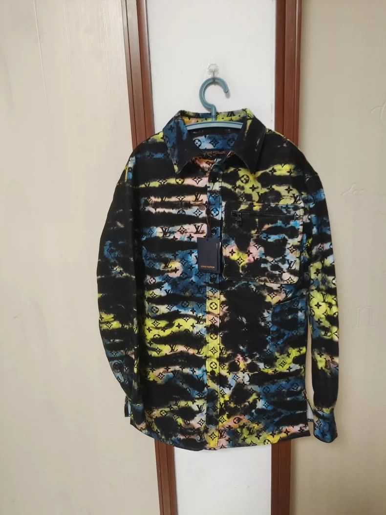 Louis Vuitton Louis Vuitton Colorful laser presbyopic denim long-sleeve Size US S / EU 44-46 / 1 - 1 Thumbnail