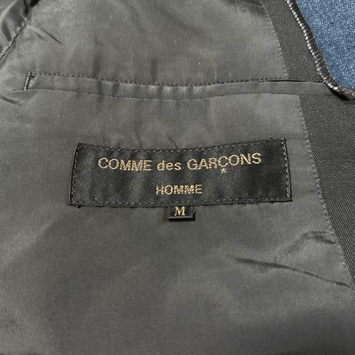 Comme des Garcons Homme Plus Comme Des Garcons Homme Denim Patches Blazer Jacket-2507 Size US M / EU 48-50 / 2 - 5 Thumbnail