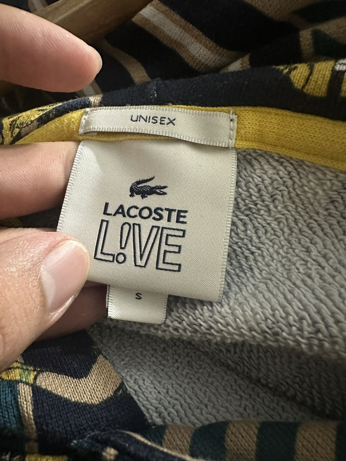 Lacoste Lacoste Scarf Print Size US S / EU 44-46 / 1 - 6 Thumbnail