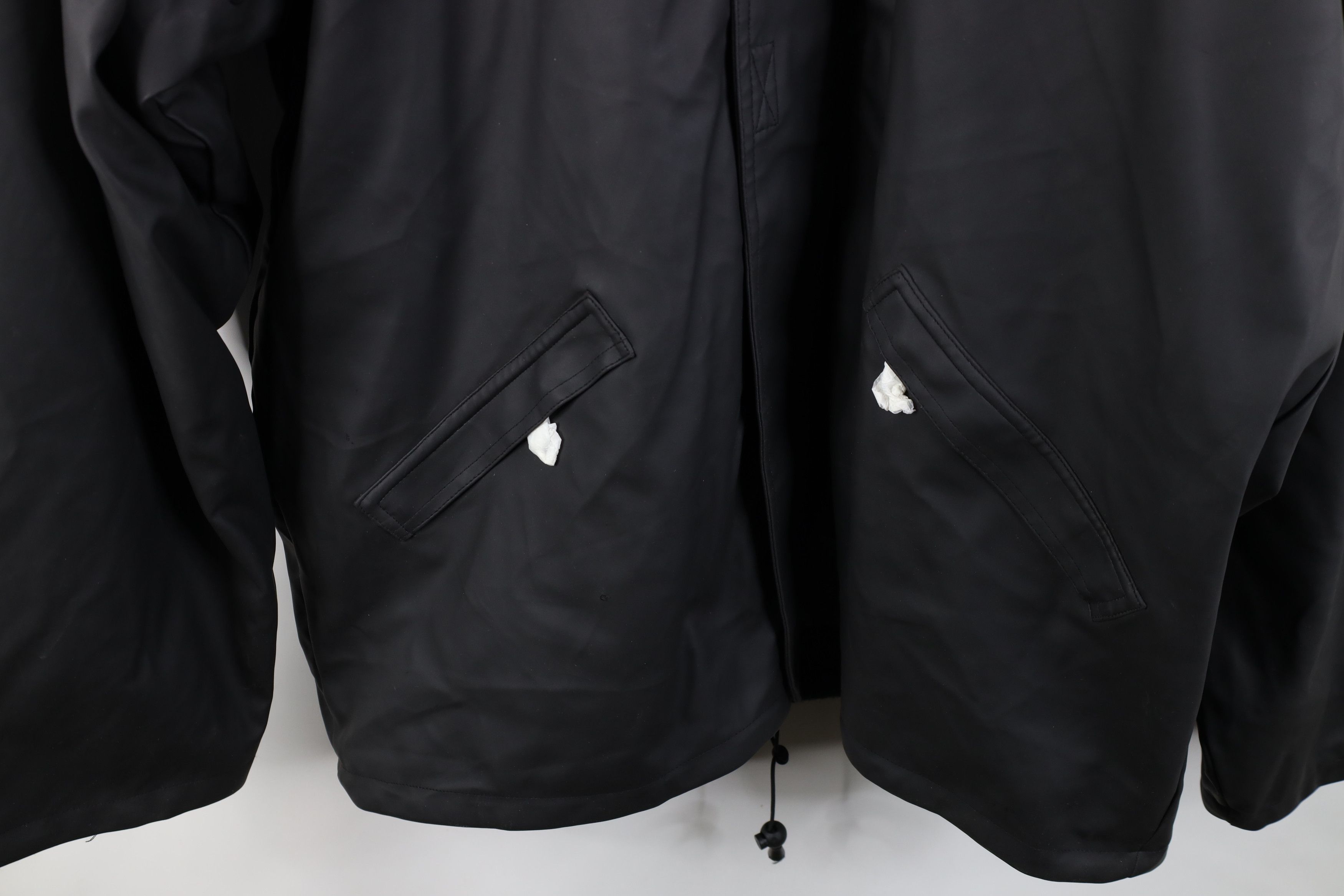 Vintage Deadstock Vintage 90s Streetwear Waterproof Hooded Jacket Size US XXL / EU 58 / 5 - 4 Thumbnail