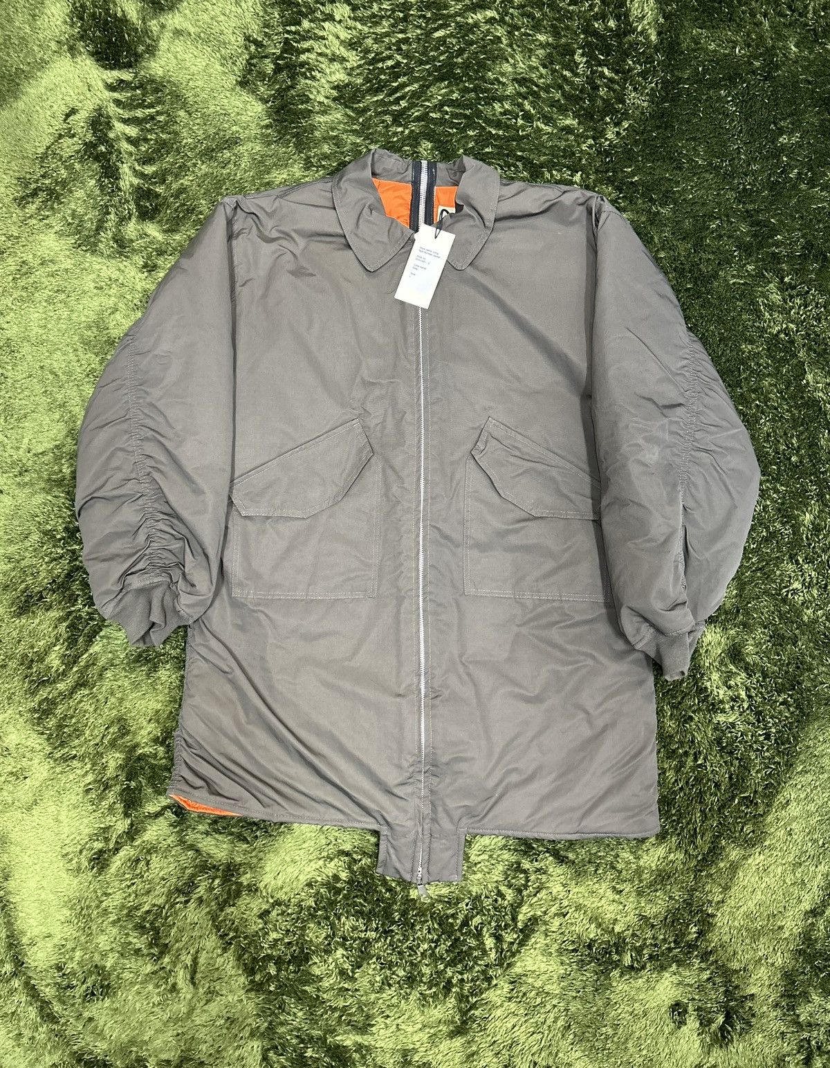 (di)vision [L] (di)vision split long quilted bomber jacket gray Size US L / EU 52-54 / 3 - 1 Thumbnail