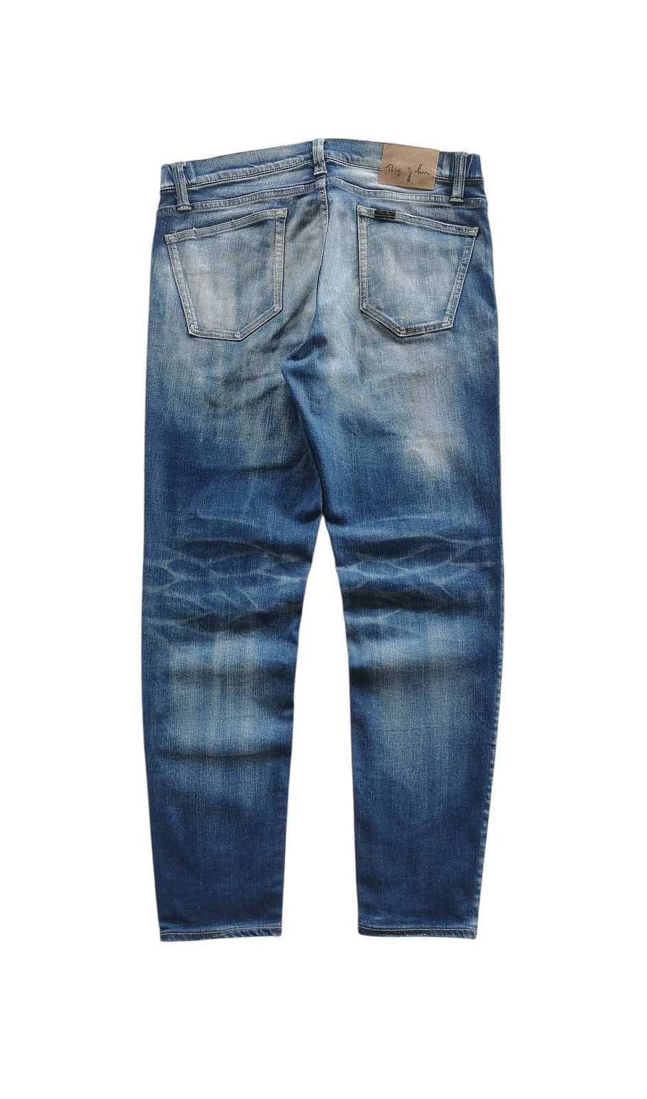 Big John Bigjohn stretchable ripped zigzag stitching vibes AMIRI Size US 33 - 7 Thumbnail