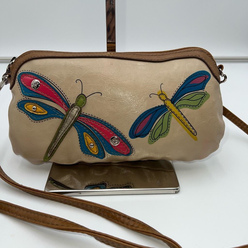 Relic Relic Vegan Leather Dragonfly Crossbody Bag With Credit Card Slots Size ONE SIZE - 1 Thumbnail