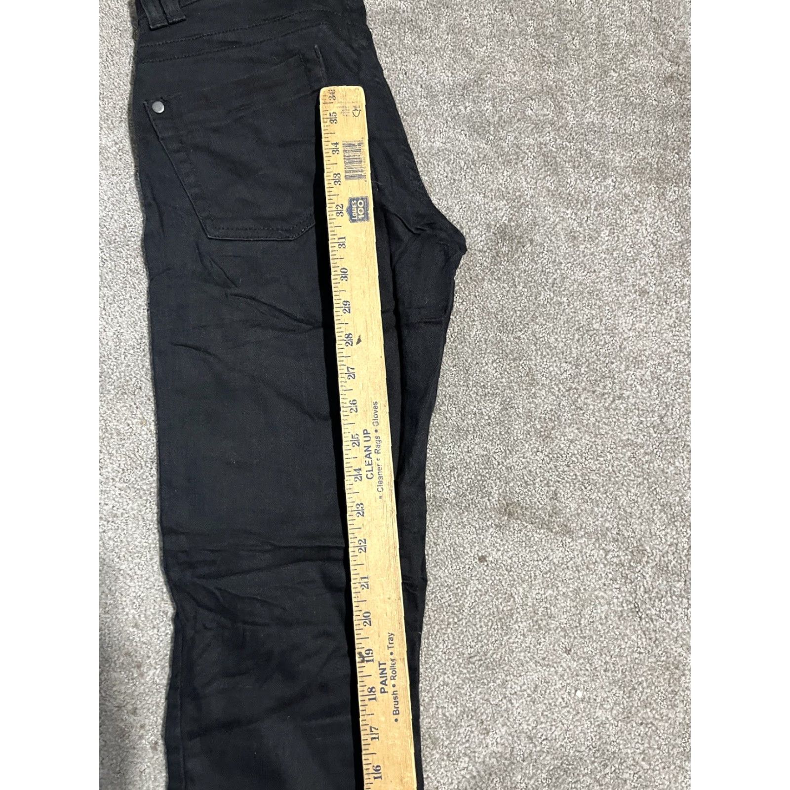 H&M H&M &DENIM Black Skinny Low Rise Ankle Jeans 5-Pocket Zip Women 6 Size 28" / US 6 / IT 42 - 7 Thumbnail