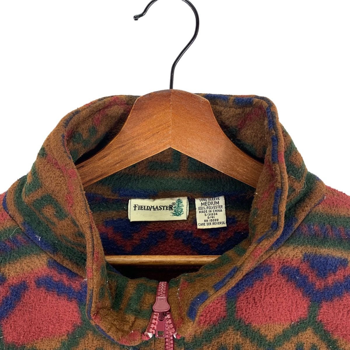 Fieldmaster × Native 🔥🔥VINTAGE FIELD MASTER NATIVE AMERICAN FLEECE SWEATER Size US M / EU 48-50 / 2 - 5 Thumbnail