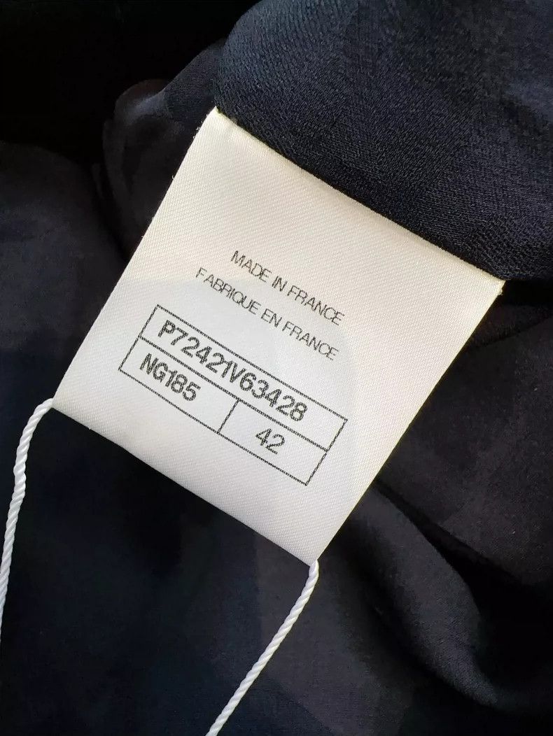 Chanel Chanel 22P dark blue braided V-neck jacket Size M / US 6-8 / IT 42-44 - 8 Thumbnail