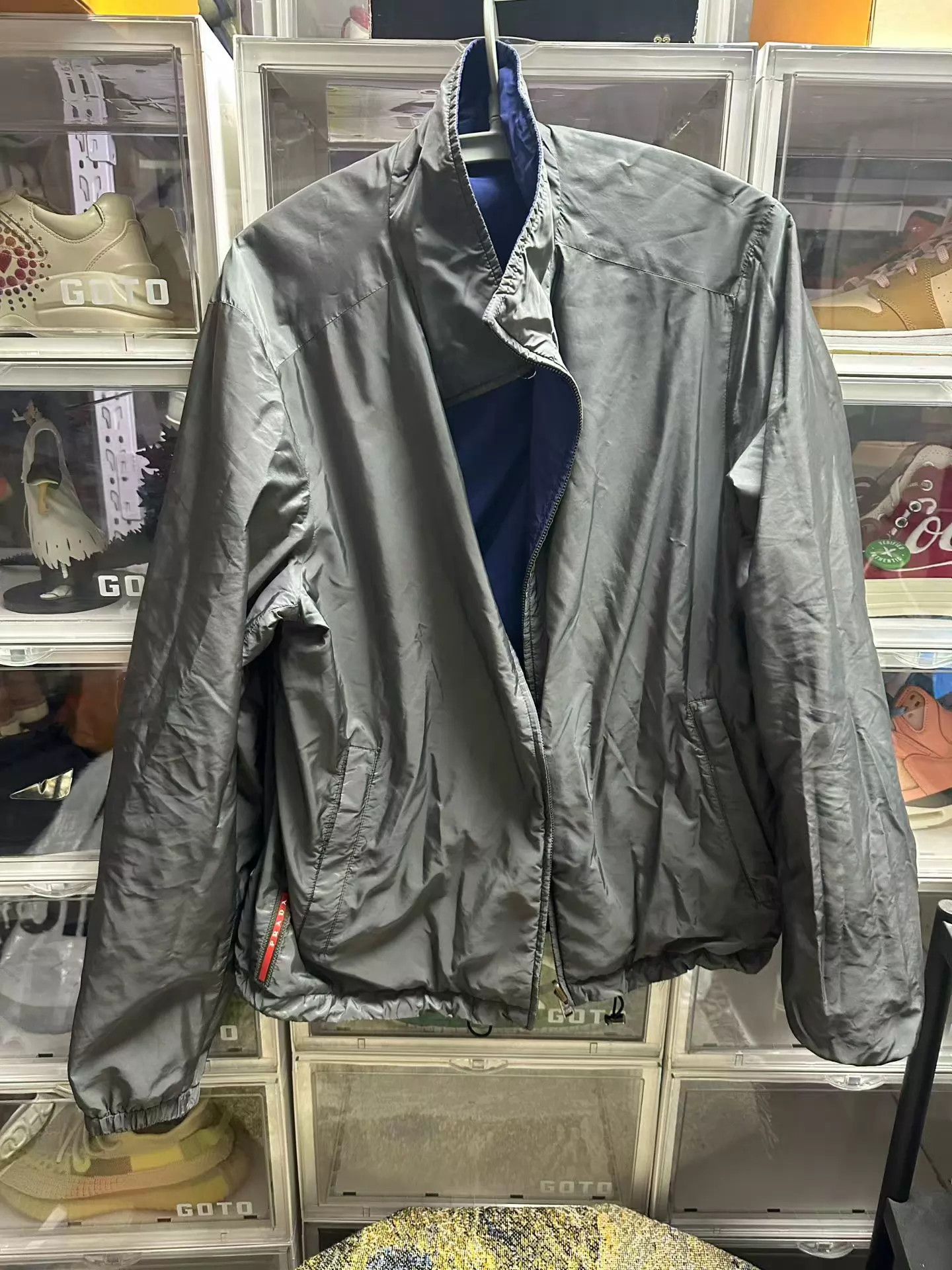 Prada Prada 2-tone jacket size 54 with minor flaw Size US L / EU 52-54 / 3 - 6 Thumbnail