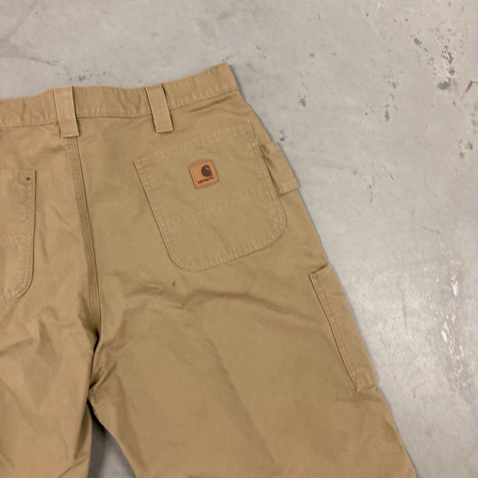Carhartt × Vintage Y2K baggy carhartt carpenter Jeans 37x33 Size US 37 - 3 Thumbnail