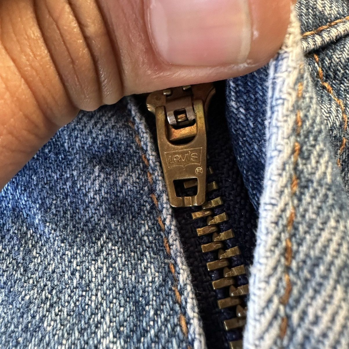 Levi's Vintage Levis 606 Faded Washed Distressed Denim 30x29 D564 Size US 30 / EU 46 - 14 Thumbnail