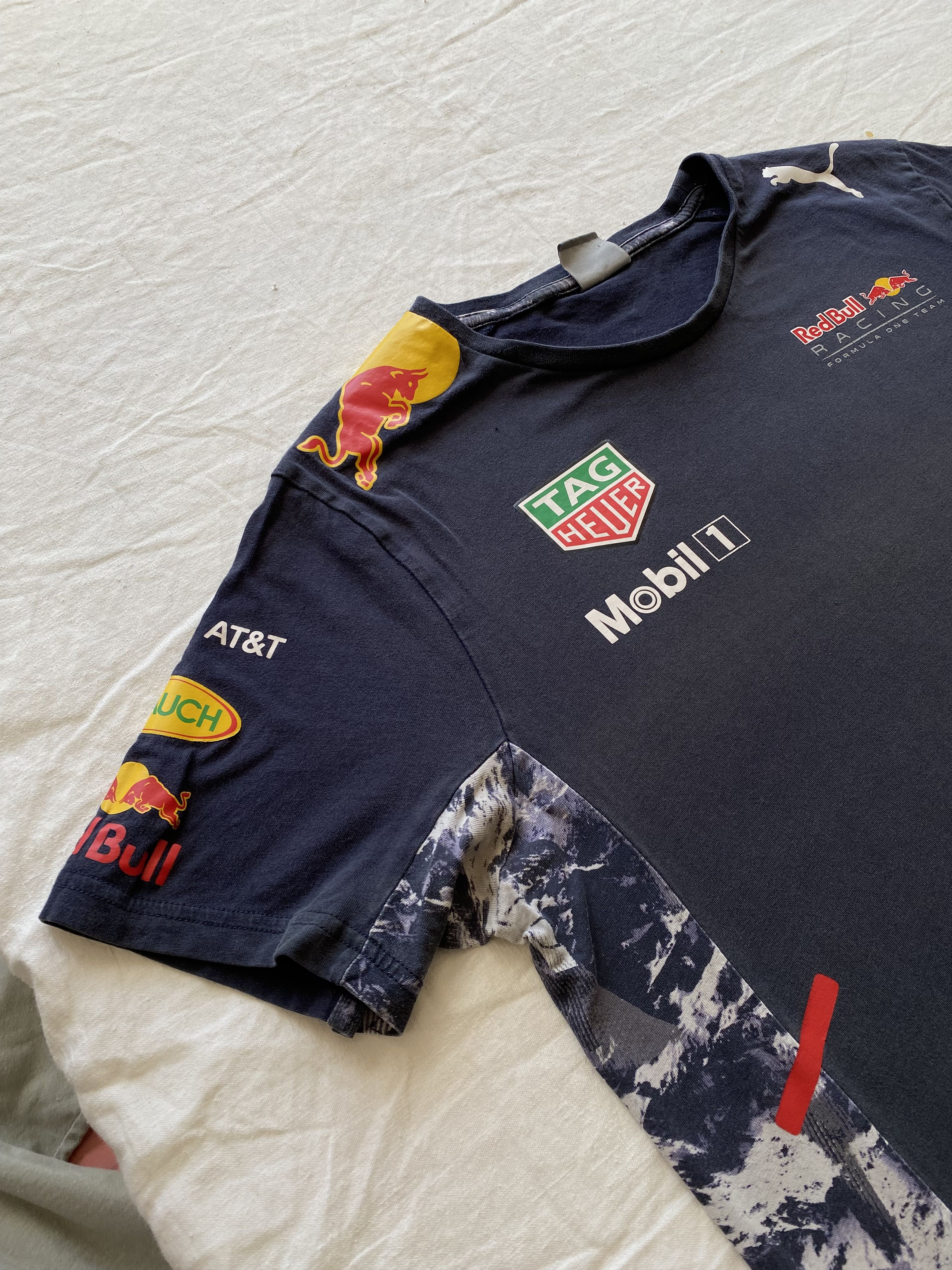 Puma Puma Red Bull Formula Uno F1 Vintage 2000s Racing T-shirt Size US M / EU 48-50 / 2 - 11 Thumbnail