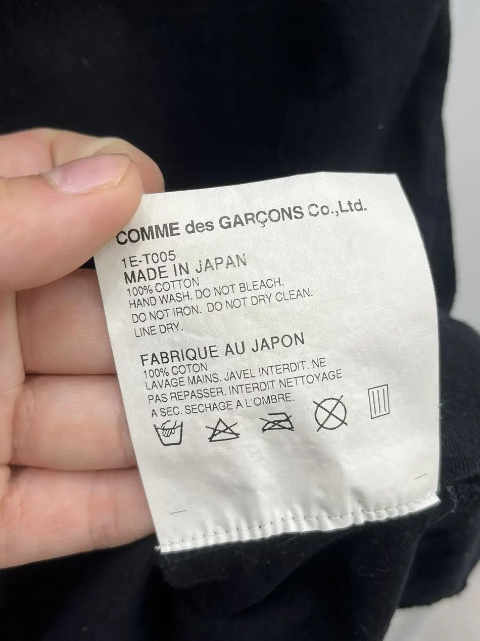 Comme des Garcons Comme des Garcons Black SS2009 T-Shirt Tee Size M / US 6-8 / IT 42-44 - 4 Thumbnail