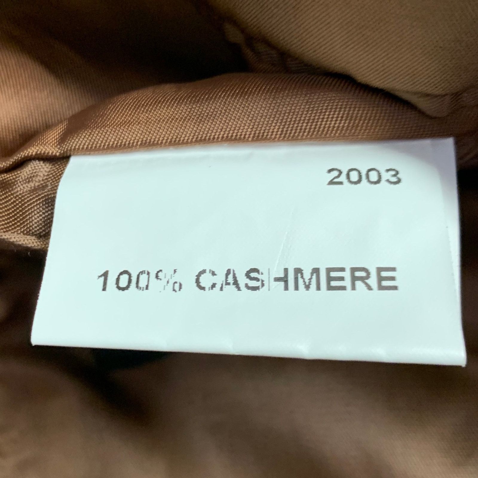 Jos. A. Bank JoS. A. BANK Size 42 Tan Cashmere Single Breasted Coat Size US L / EU 52-54 / 3 - 5 Thumbnail