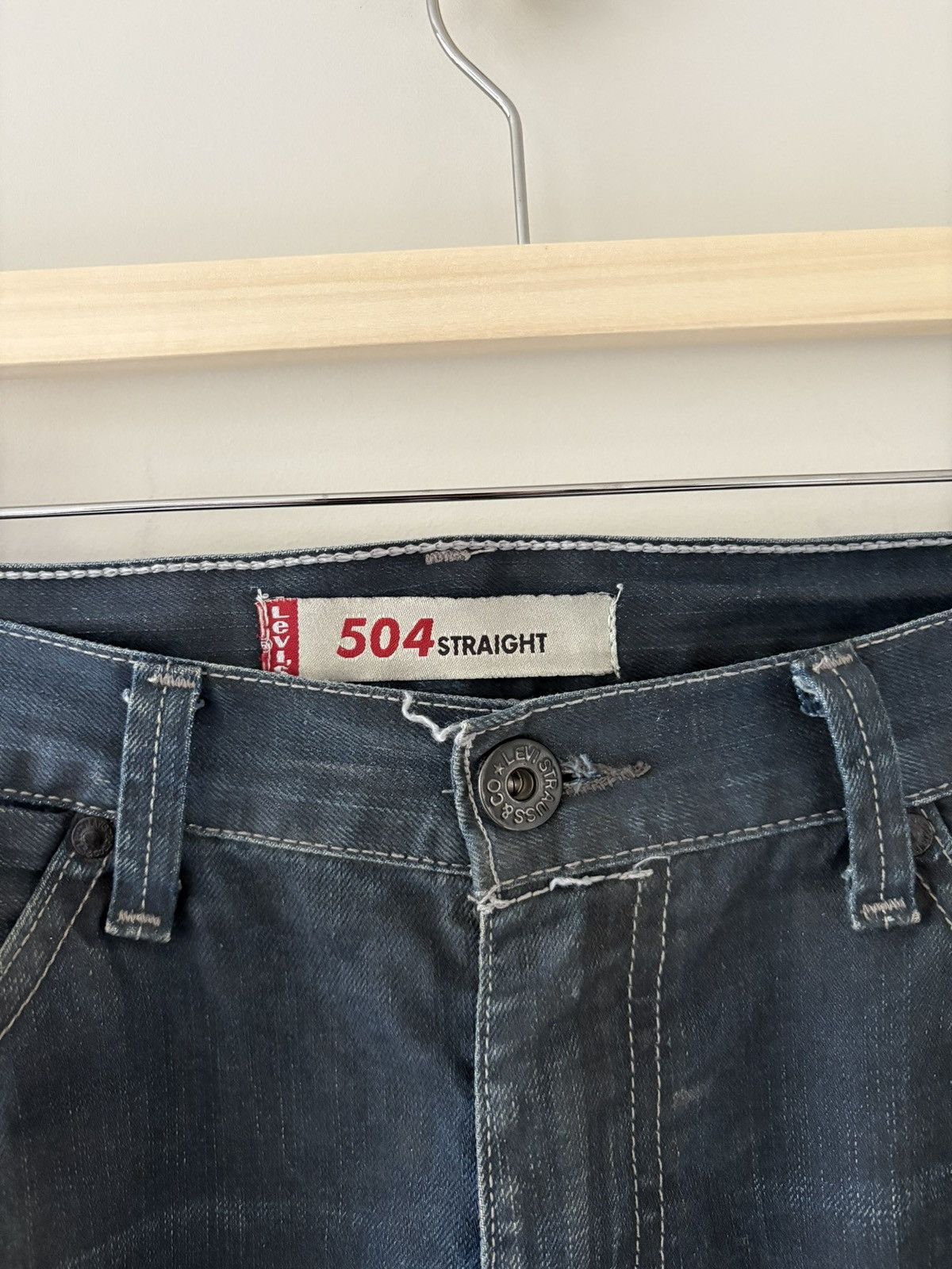 Levi's 504 levi jeans Size US 33 - 3 Thumbnail
