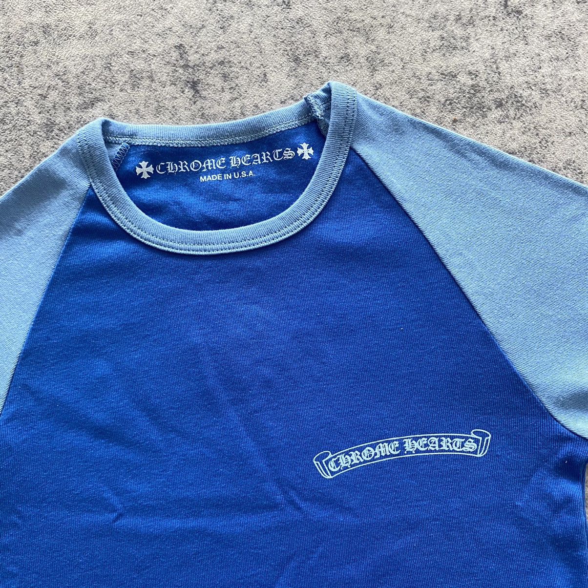 Chrome Hearts Chrome Hearts Scoll T-shirt blue Size S / US 4 / IT 40 - 2 Thumbnail
