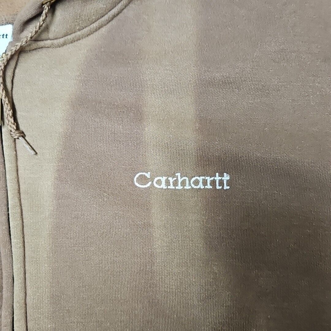 Carhartt Carhartt Distressed Sweatshirt Mens XL Loose Fit Hooded Zip Size US XL / EU 56 / 4 - 5 Thumbnail