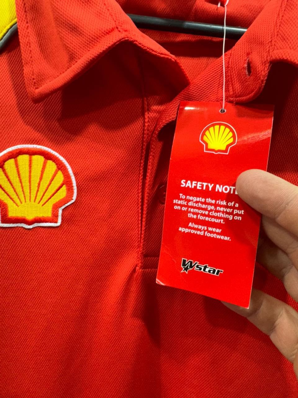 Ferrari Shell Ferrari Long Sleeve Polo Shirt Racing Global Fit F1 Size US L / EU 52-54 / 3 - 12 Thumbnail