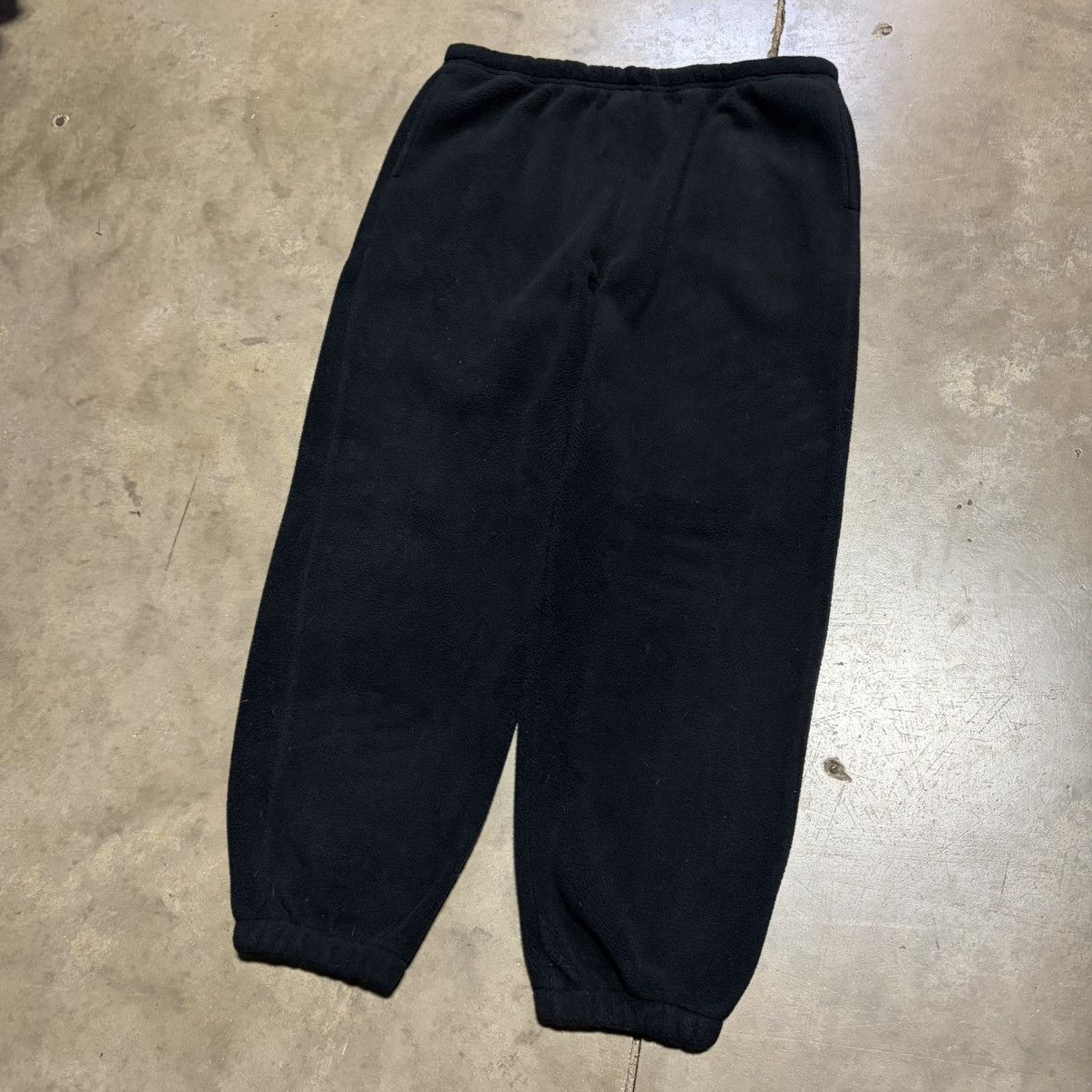Lands' End Vintage 90s Lands End Fleece Jogger Sweatpants Baggy USA Size US 36 / EU 52 - 2 Thumbnail