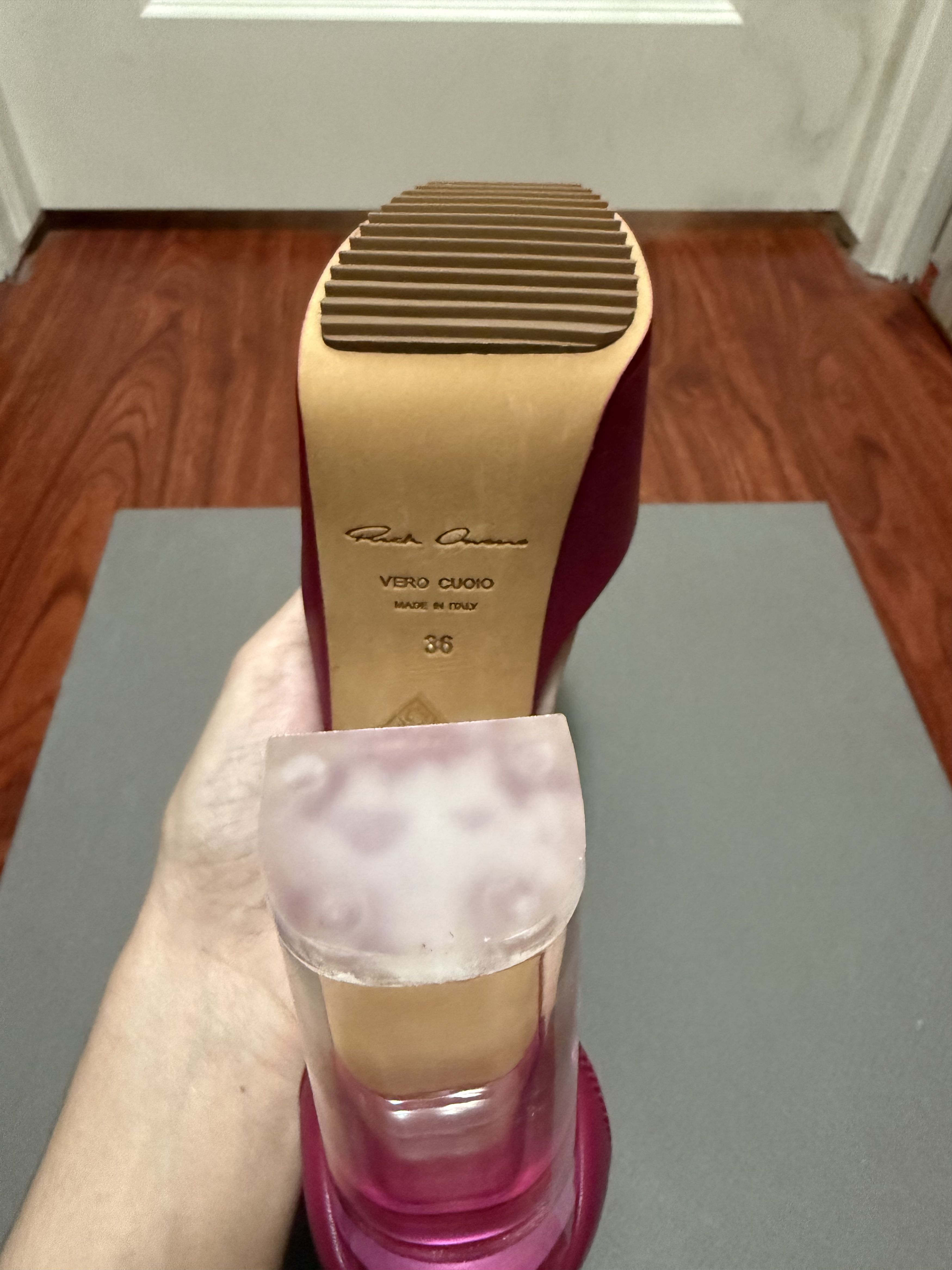 Rick Owens Pink heels Size US 6 / IT 36 - 5 Thumbnail
