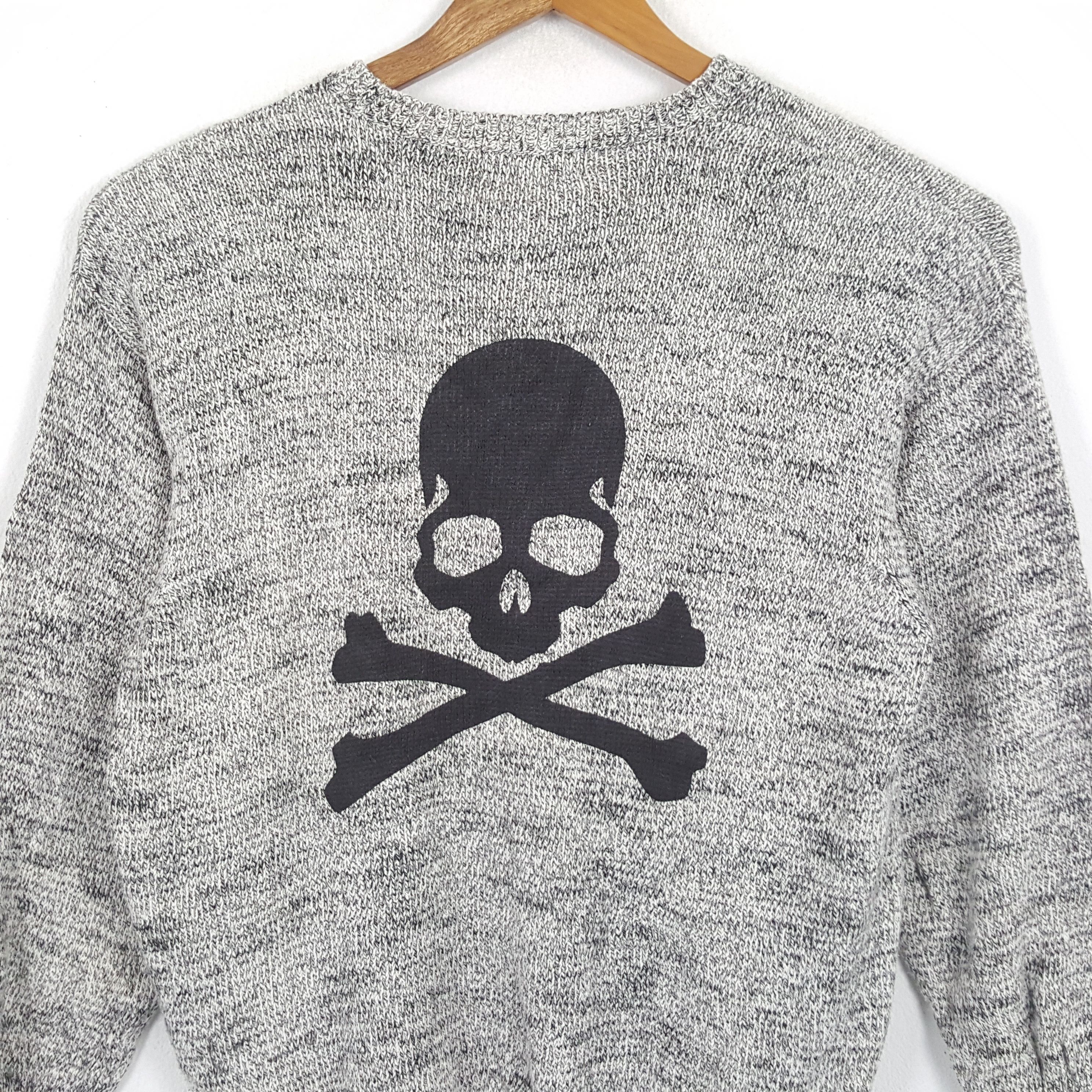 Vintage Vintage GIOFERRARI ITALY SKULLS Japanese Custom Sweathisrts Size US L / EU 52-54 / 3 - 2 Thumbnail