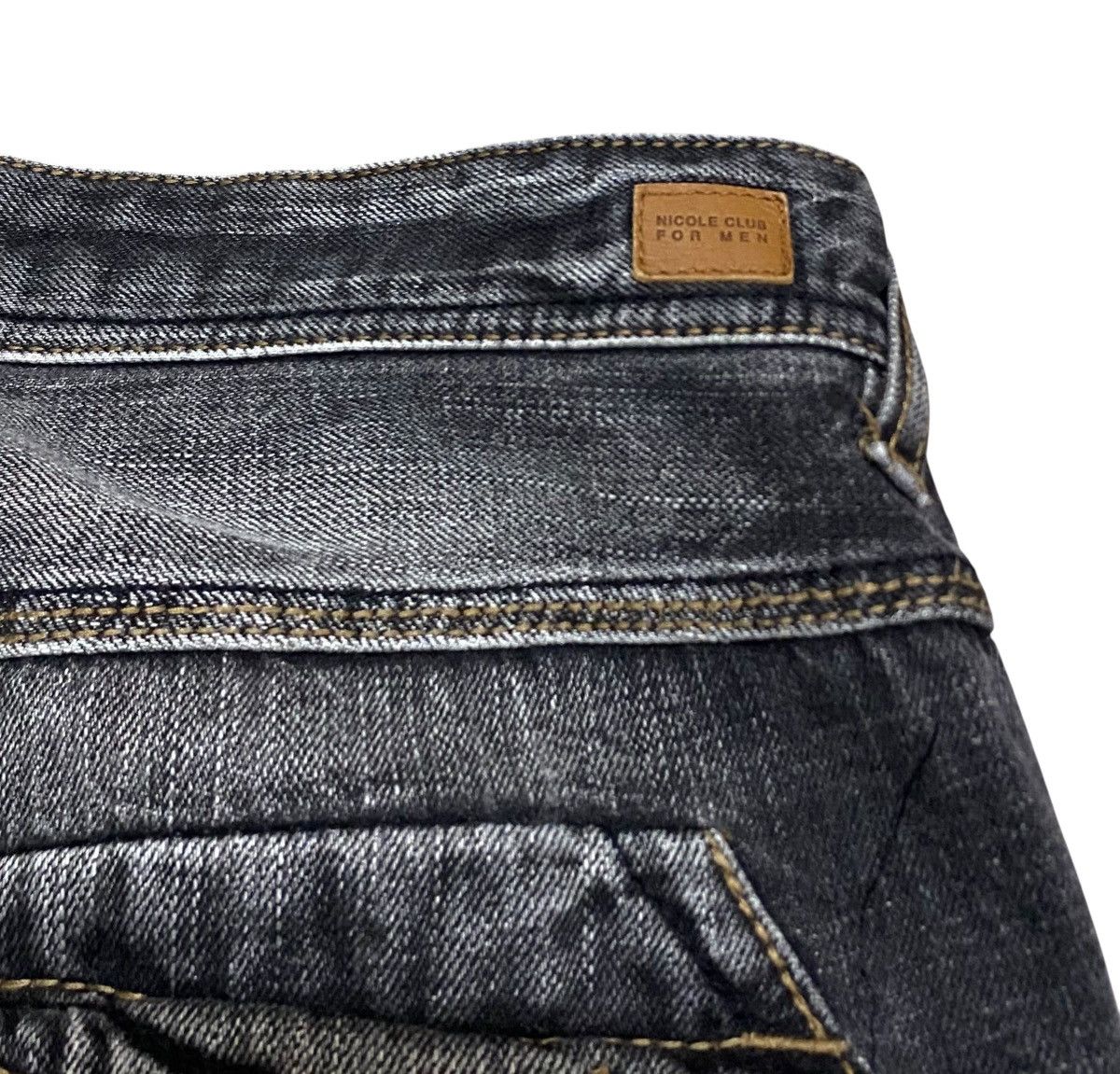 Nicole Club Very Rare Vintage Japanese Brand Nicole Club Jeans 1990s Size US 36 / EU 52 - 10 Thumbnail