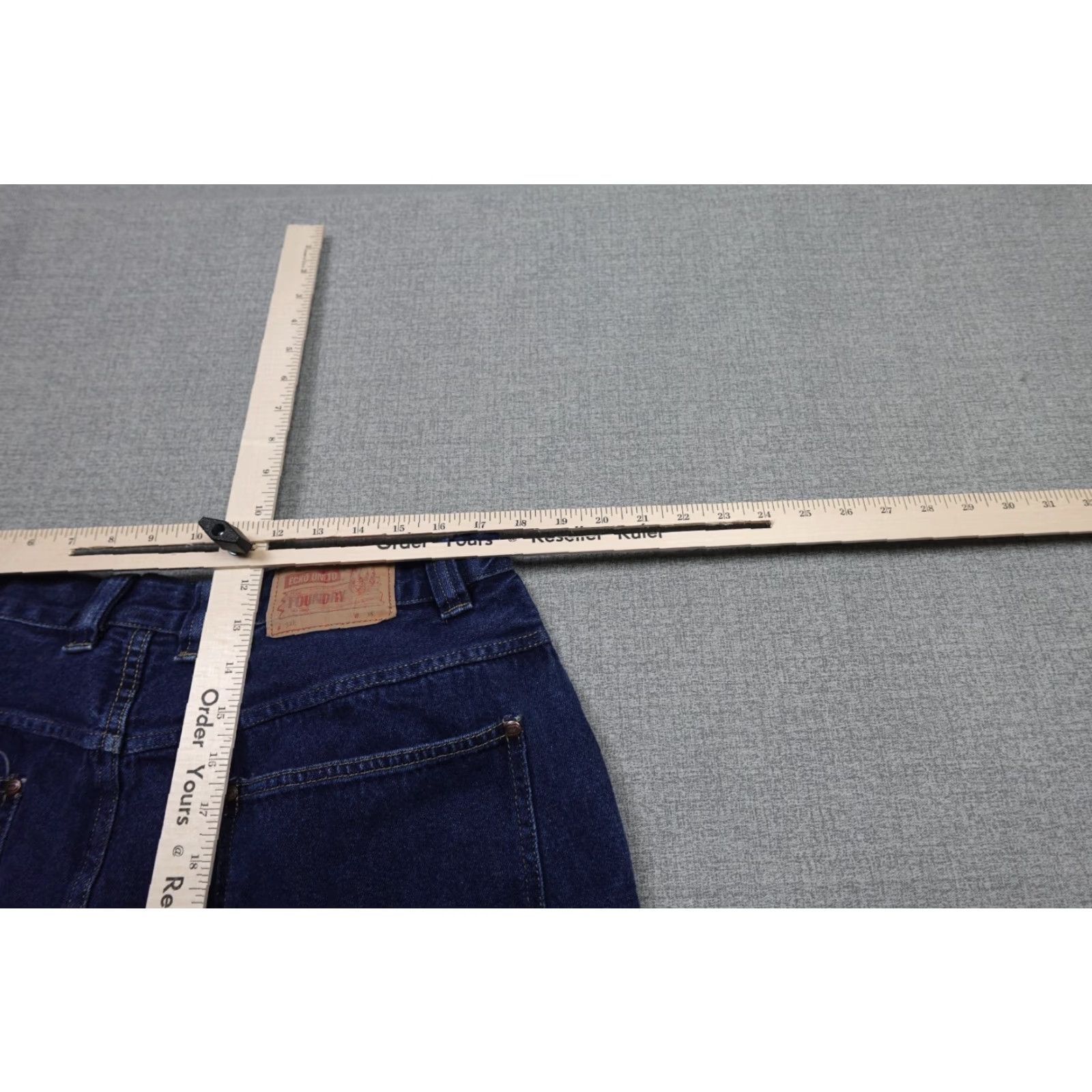 Ecko Unltd. VINTAGE Ecko Unltd Short Mens 38 Blue Baggy Wide Leg Loose Fit Dark Wash Skater Size US 38 / EU 54 - 4 Thumbnail