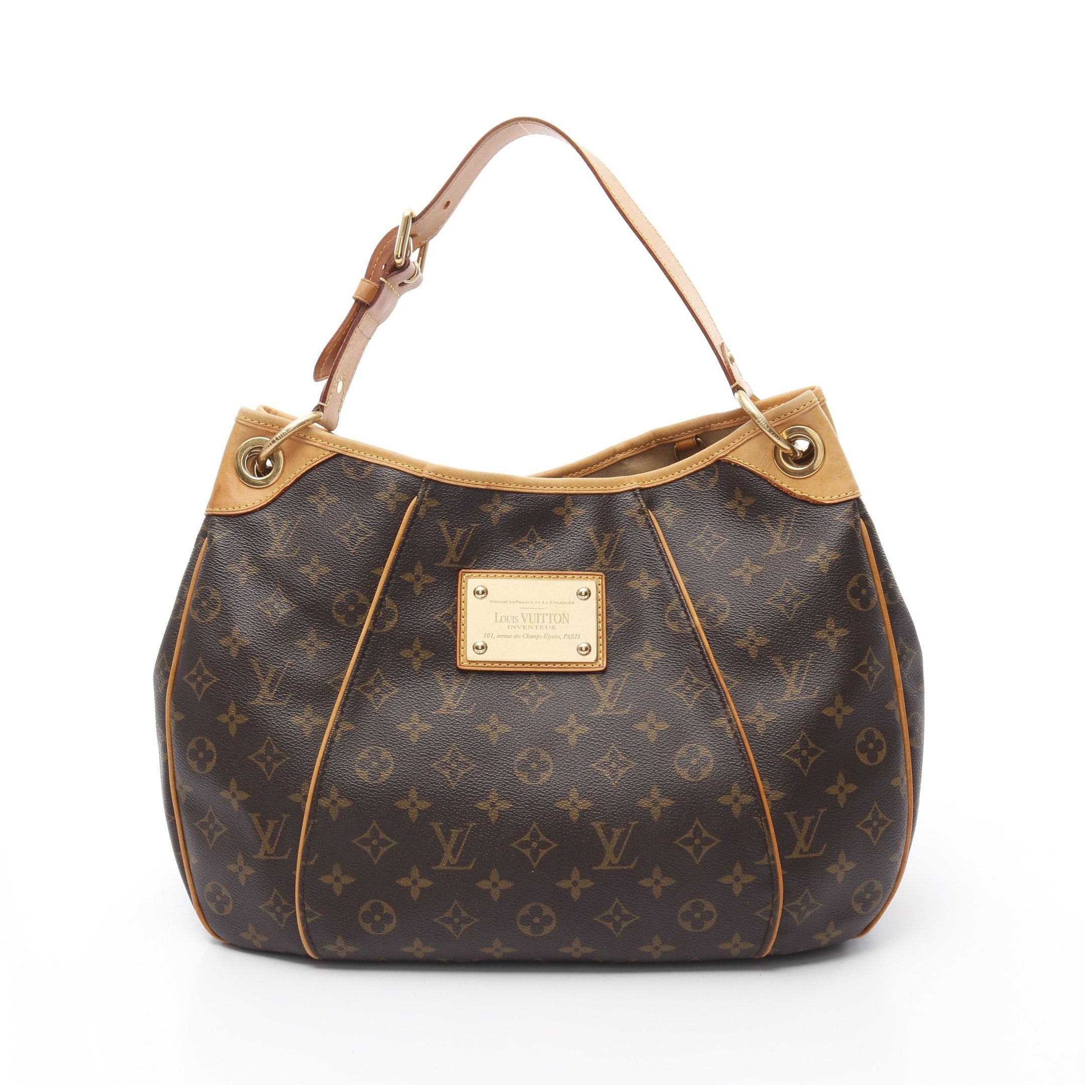 Louis Vuitton Louis Vuitton Galliera Pm Monogram One Shoulder Bag Leather Brown Size ONE SIZE - 1 Thumbnail