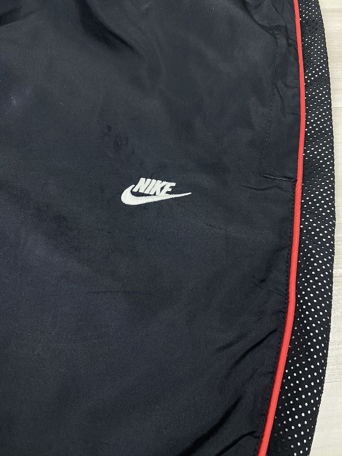 Nike × Vintage Double swoosh Nike Nylon Track Pants Drill Vintage Size US 32 / EU 48 - 12 Thumbnail