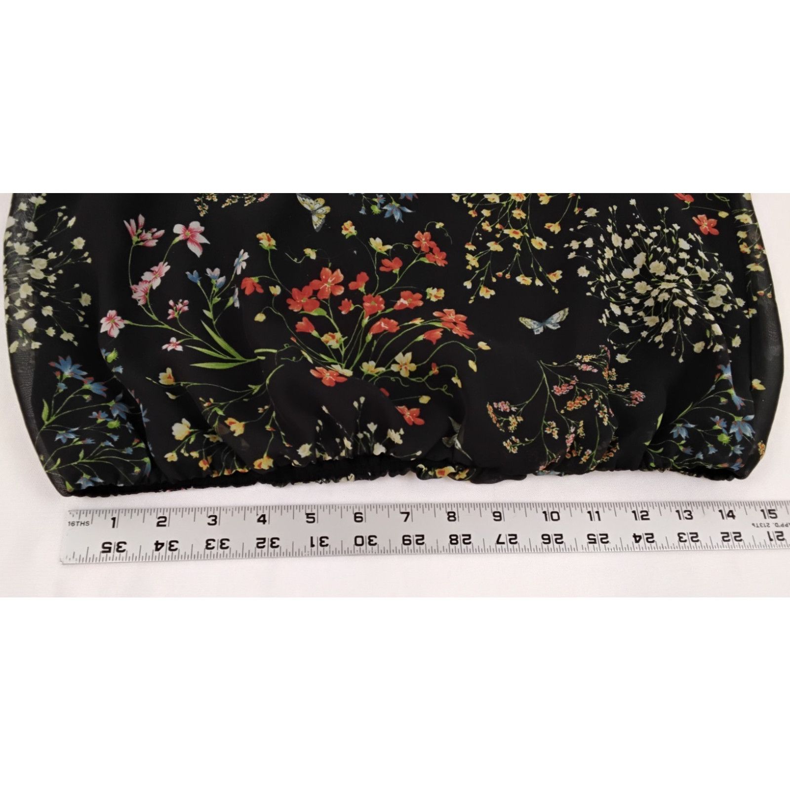 Alice + Olivia Alice & Olivia Blouse Women's M Floral Off the Shoulder Size M / US 6-8 / IT 42-44 - 13 Thumbnail