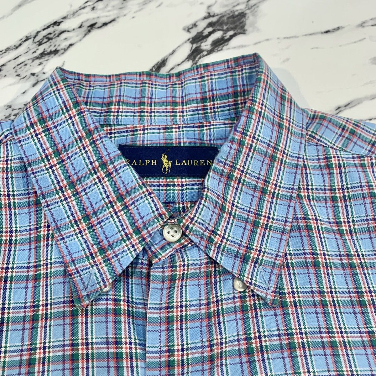 Polo Ralph Lauren Polo Ralph Lauren - Blake Button Down Plaid Shirt - Large Size US L / EU 52-54 / 3 - 5 Thumbnail
