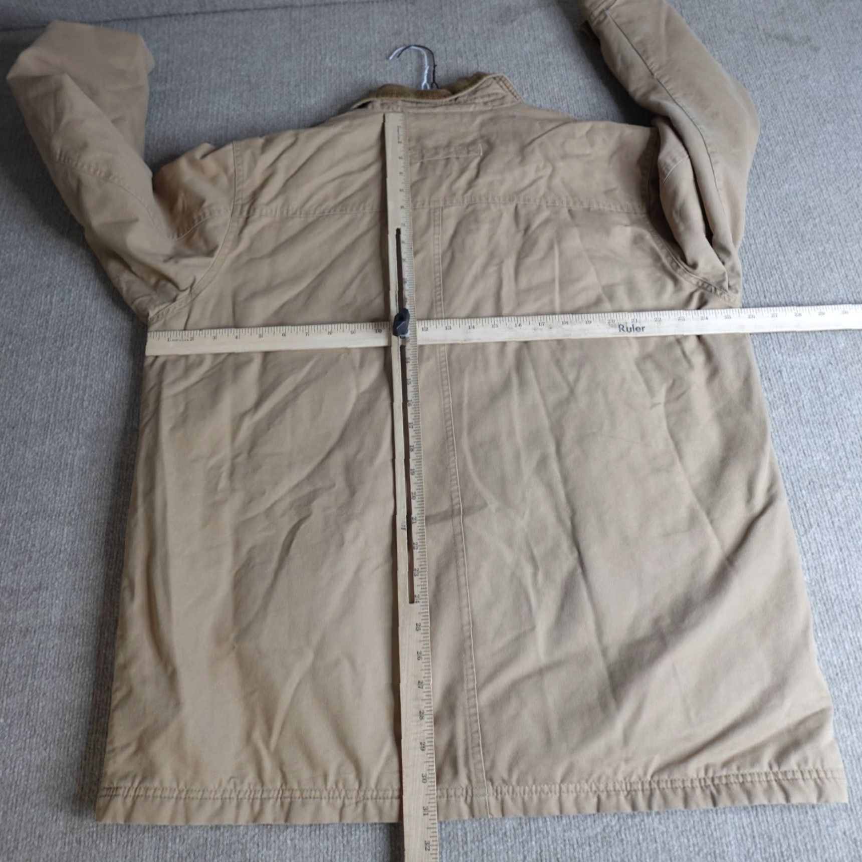 Vintage VINTAGE Sonoma Jacket Chore Coat Military Style Beig e Cotton Canvas L Large Mens Size US L / EU 52-54 / 3 - 4 Thumbnail