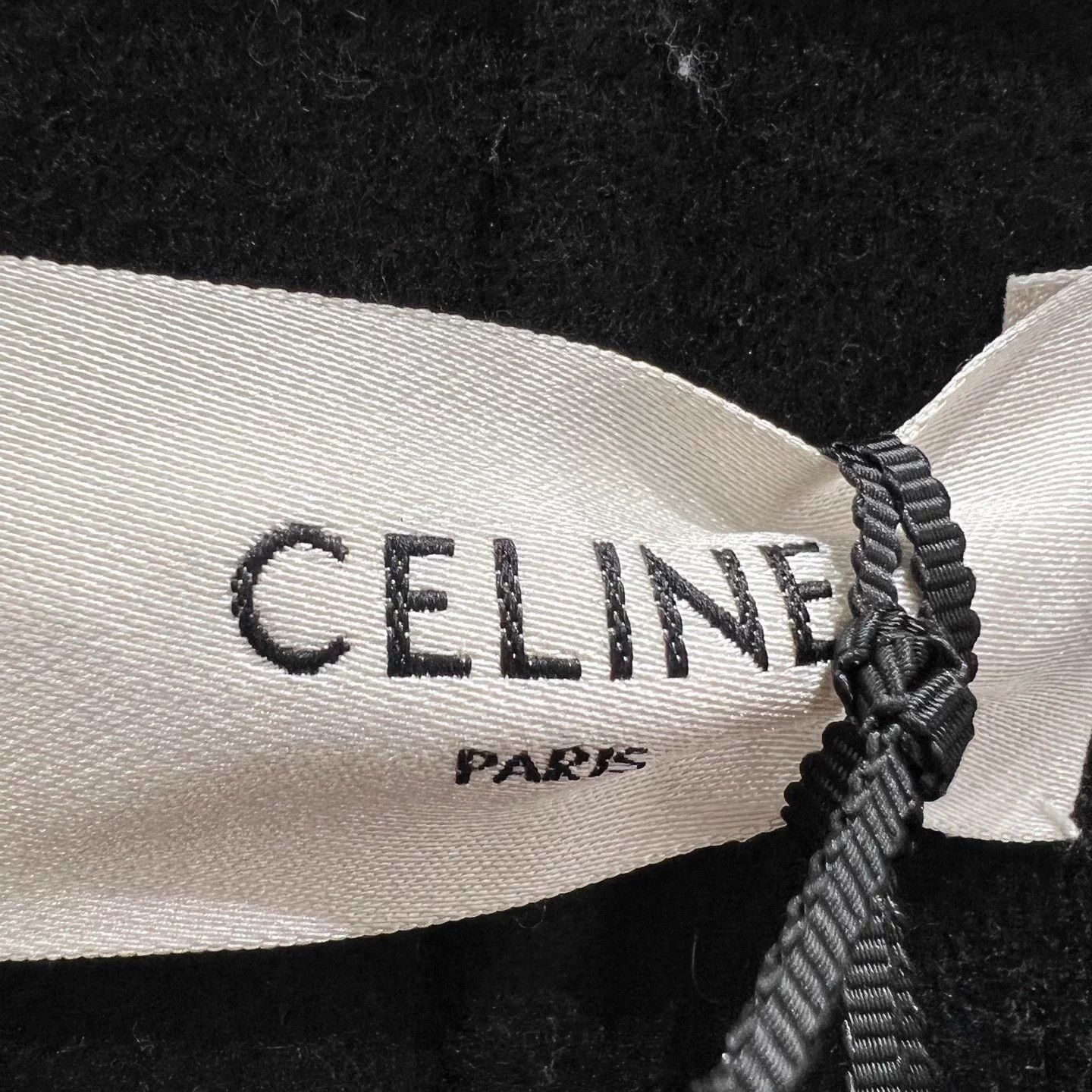 Celine Celine solid logo gold button cloak coat cashmere 36 Size XS / US 0-2 / IT 36-38 - 3 Thumbnail