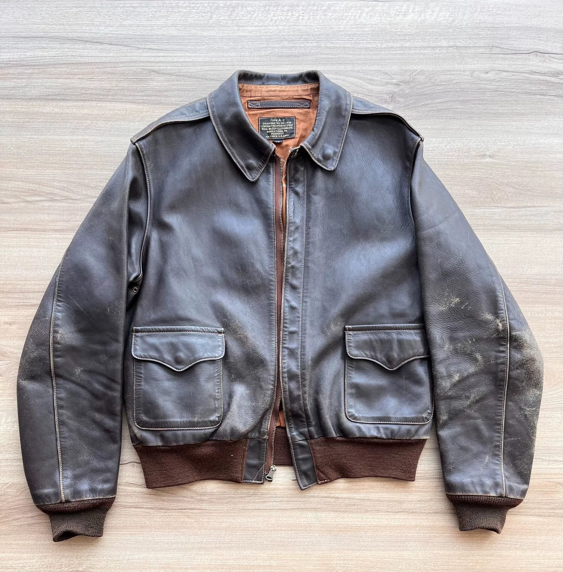 The Real McCoy's The Real McCoy's Type A-2 Flight Jacket Size US M / EU 48-50 / 2 - 1 Thumbnail