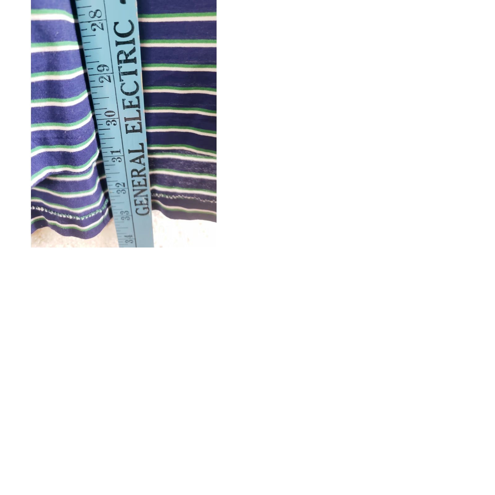 Ralph Lauren VINTAGE Polo Golf Ralph Lauren Polo Shirt Mens XL Blue Green Stripe Short Sleeve Stretch Size US XL / EU 56 / 4 - 9 Thumbnail