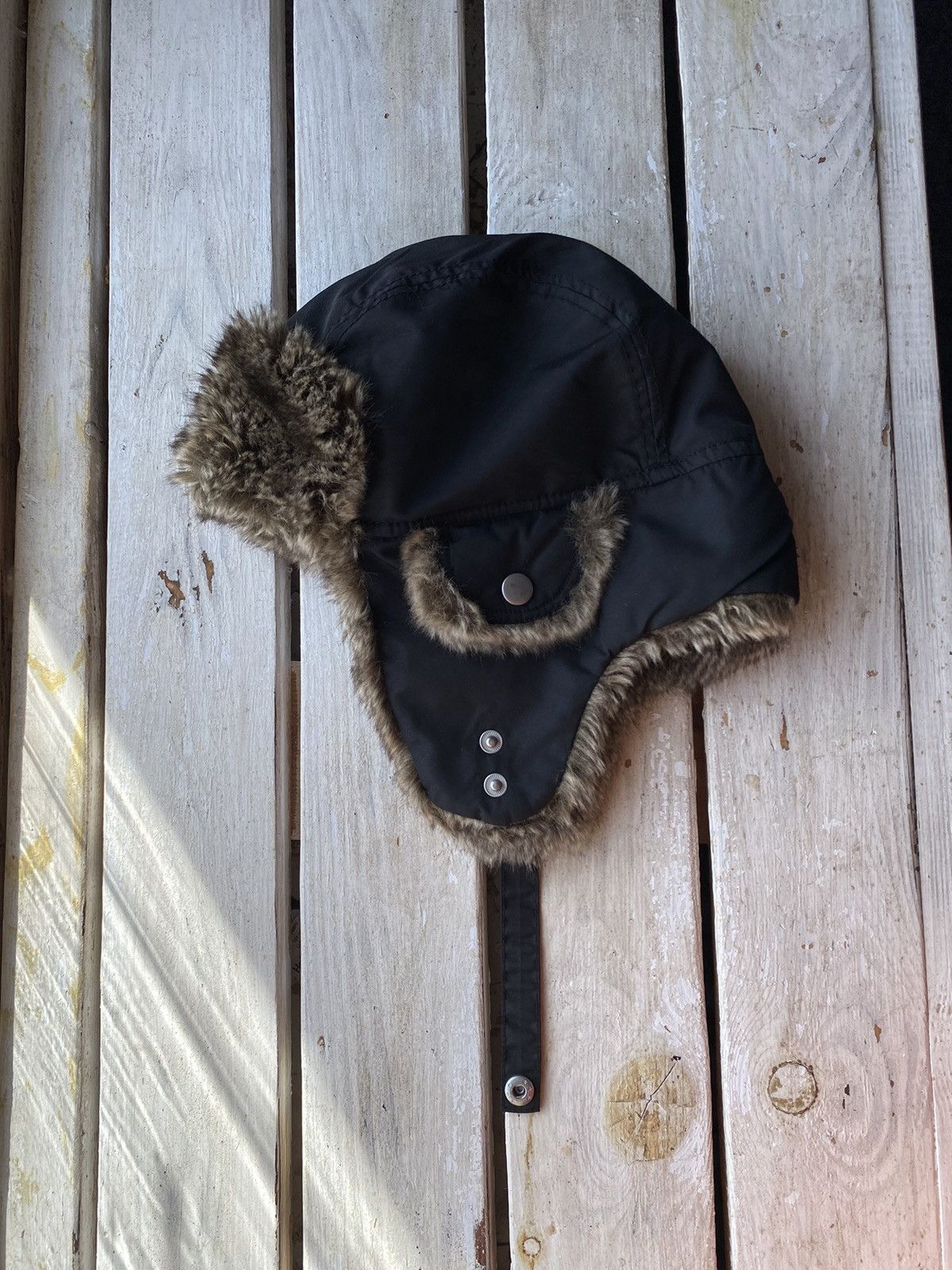Japanese Brand × Vintage Y2K Vintage Avant Garde Hat Ushanka Fur Streetwear Style Alt Size ONE SIZE - 3 Thumbnail