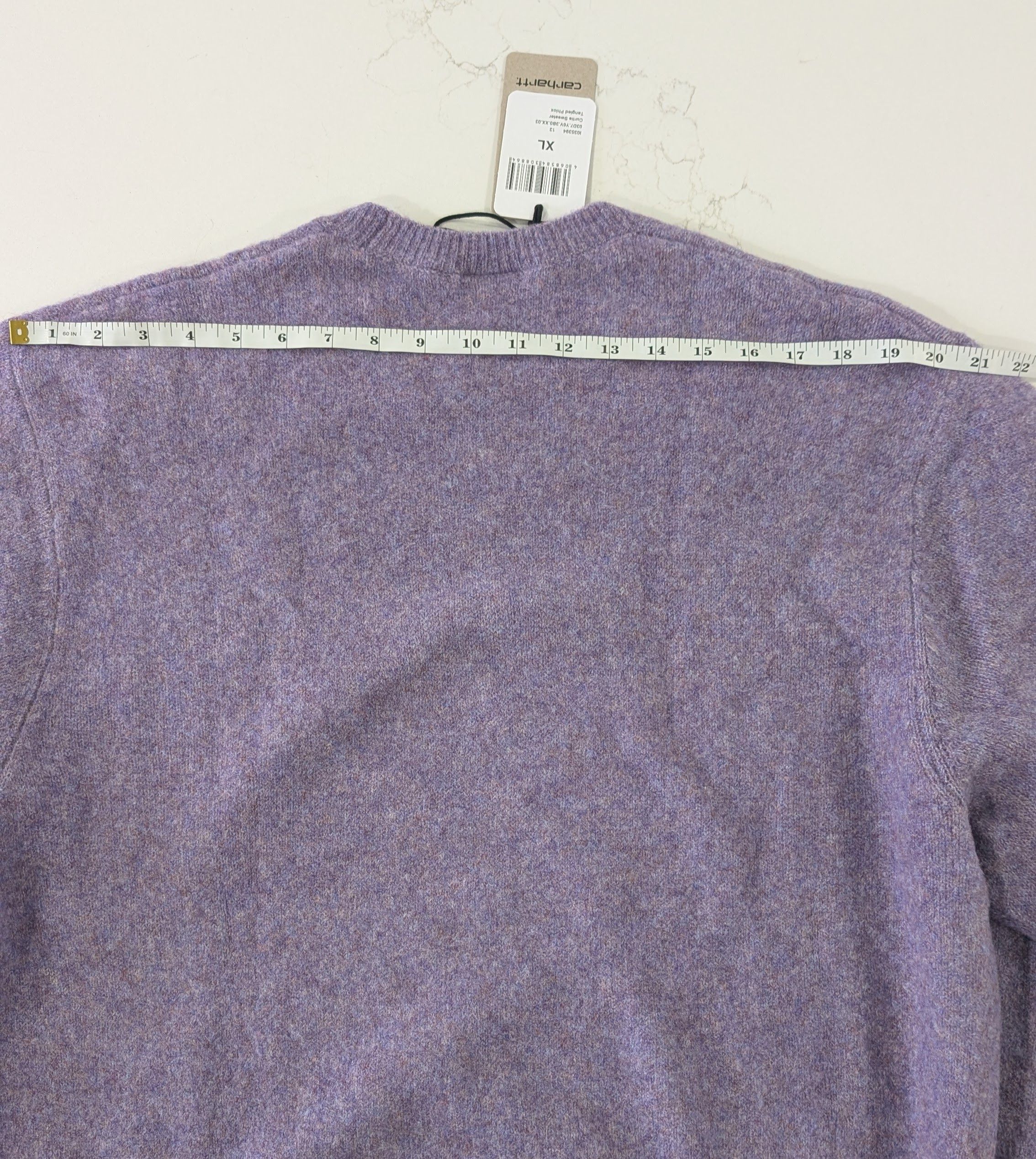 Carhartt Wip CARHARTT WIP Curtis Crewneck Tangled Phlox Purple Size XL Size US XL / EU 56 / 4 - 7 Thumbnail