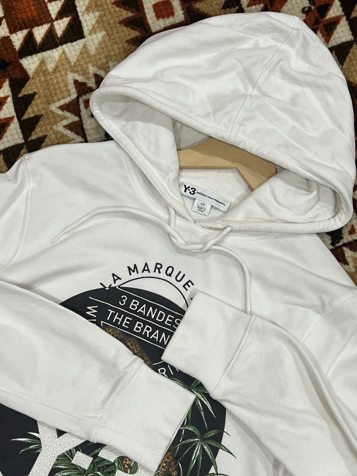 Yohji Yamamoto Yohji Yamamoto x Adidas Y3 Hoodie Size US S / EU 44-46 / 1 - 9 Thumbnail