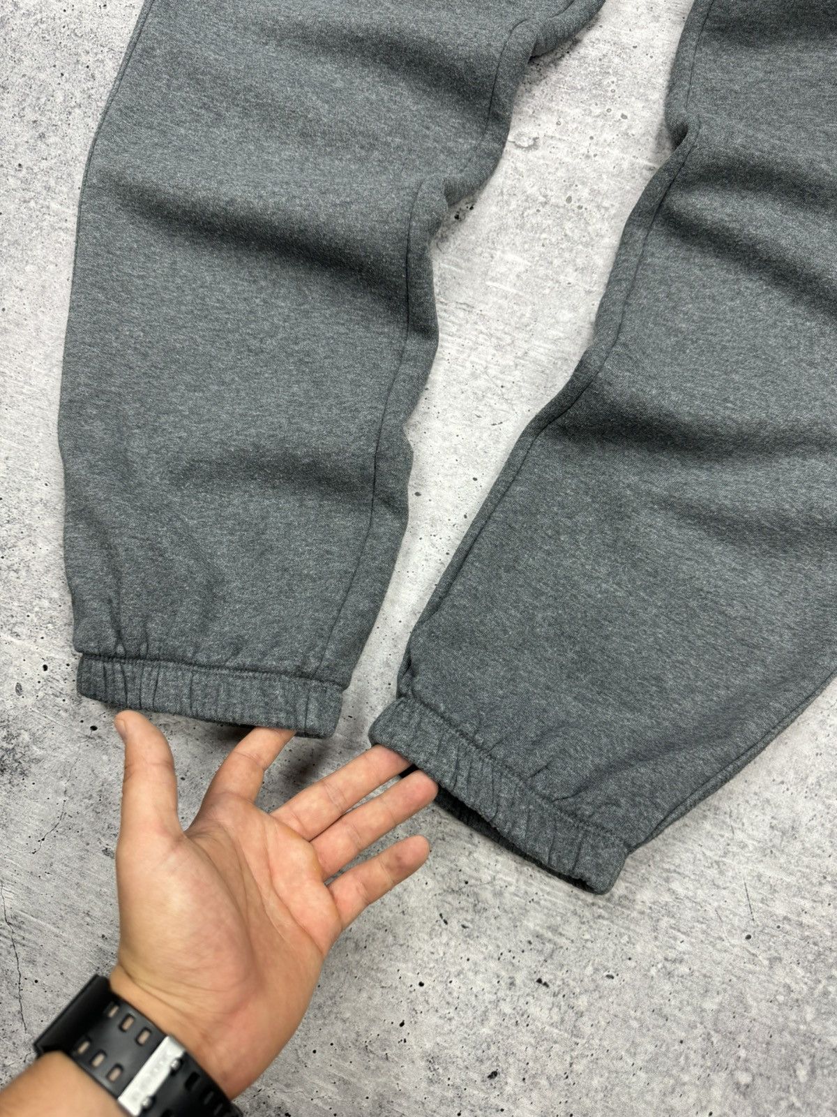 Nike × Vintage Vintage Nike Y2K Style Grey Wide Leg Loose Sweatpants Pants Size US 30 / EU 46 - 5 Thumbnail