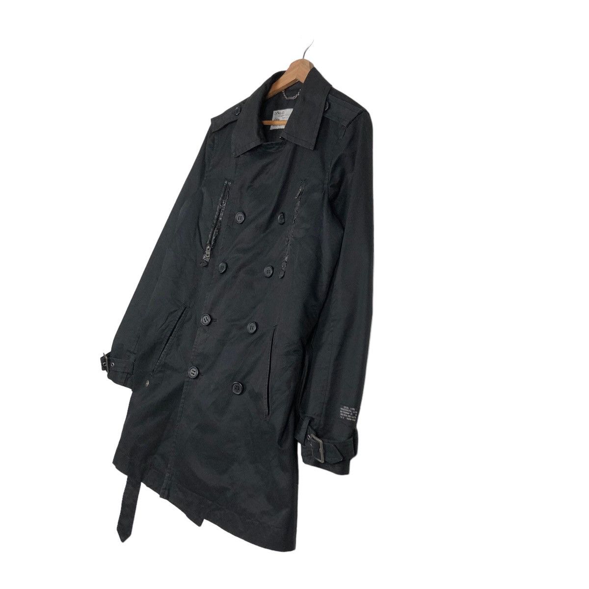Diesel 🔥Bondage Parachute Biker Long Jacket Robed Design Diesel Size US M / EU 48-50 / 2 - 2 Thumbnail