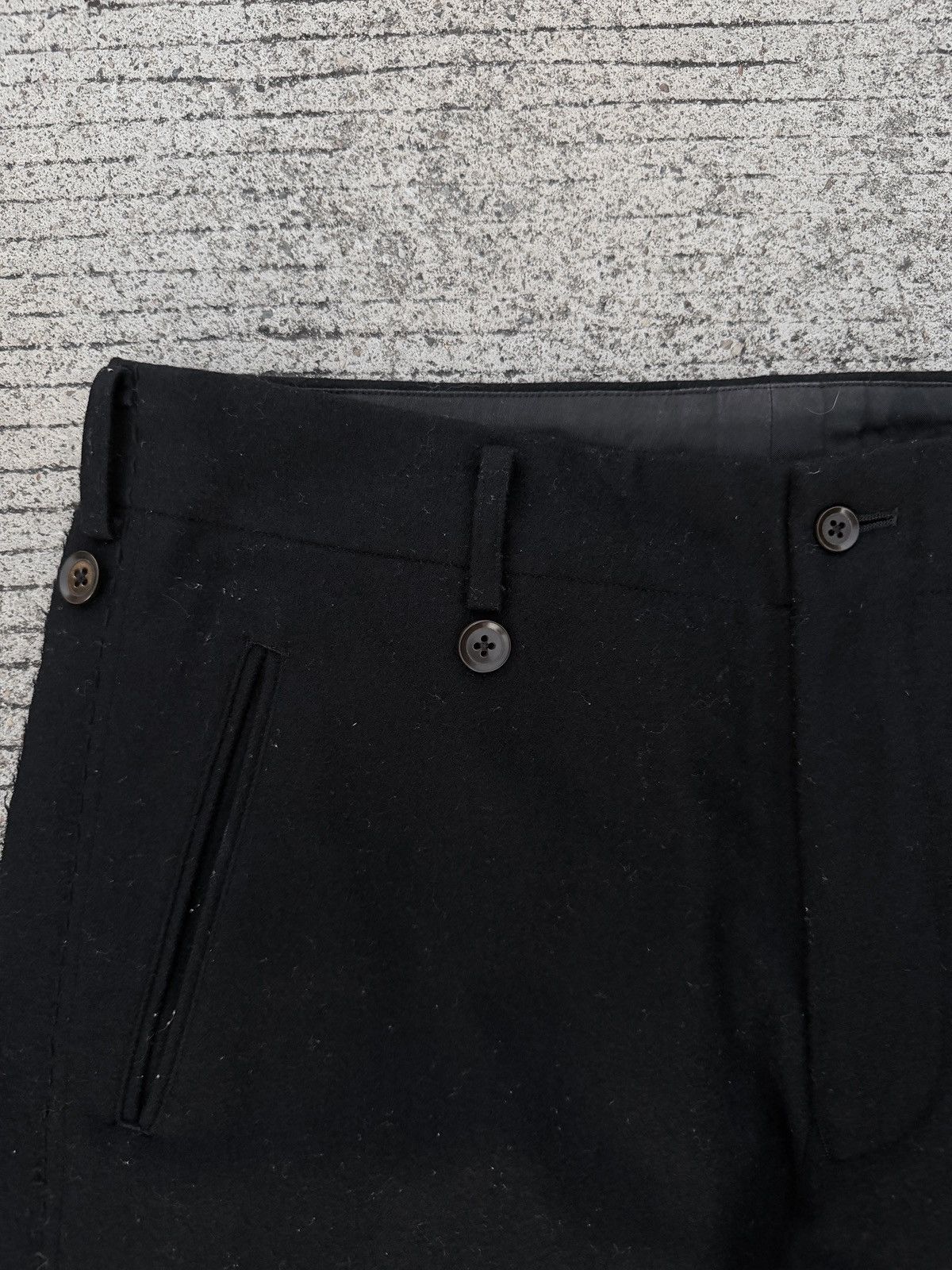 Yohji Yamamoto Yohji Yamamoto Pour Homme AW05 Wool Pants Size US 36 / EU 52 - 5 Thumbnail