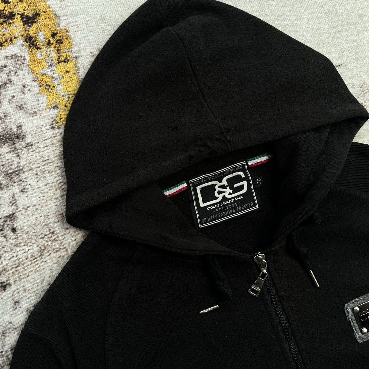 Dolce & Gabbana VINTAGE DOLCE GABBANA HOODIE Size US M / EU 48-50 / 2 - 4 Thumbnail
