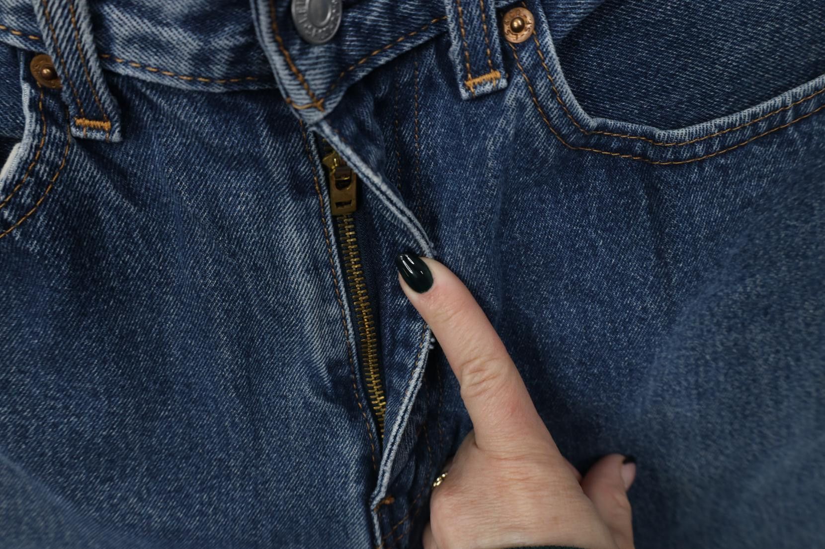Levi's Vintage Y2K Levis 505 Regular Fit Straight Leg Denim Jeans Size US 34 / EU 50 - 6 Thumbnail