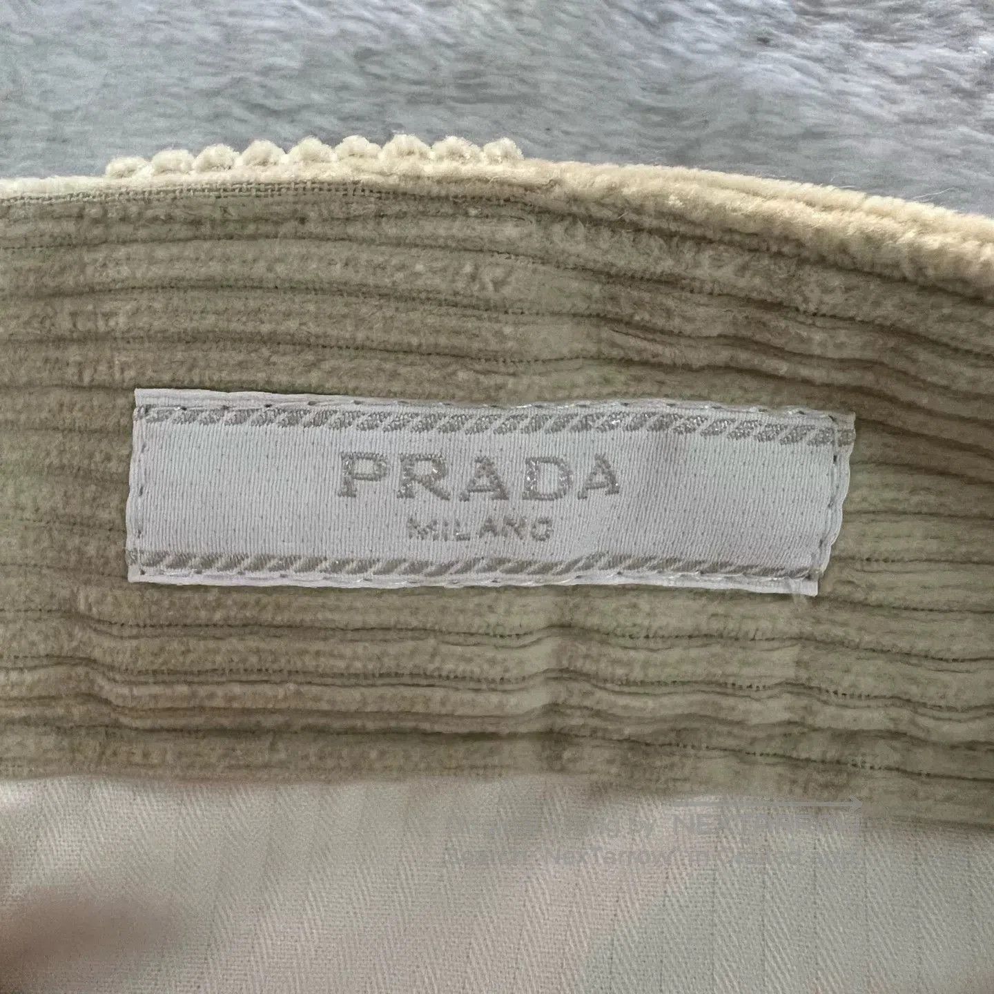 Prada prada beige corduroy cargo pants size xl. Size US 28 / EU 44 - 3 Thumbnail