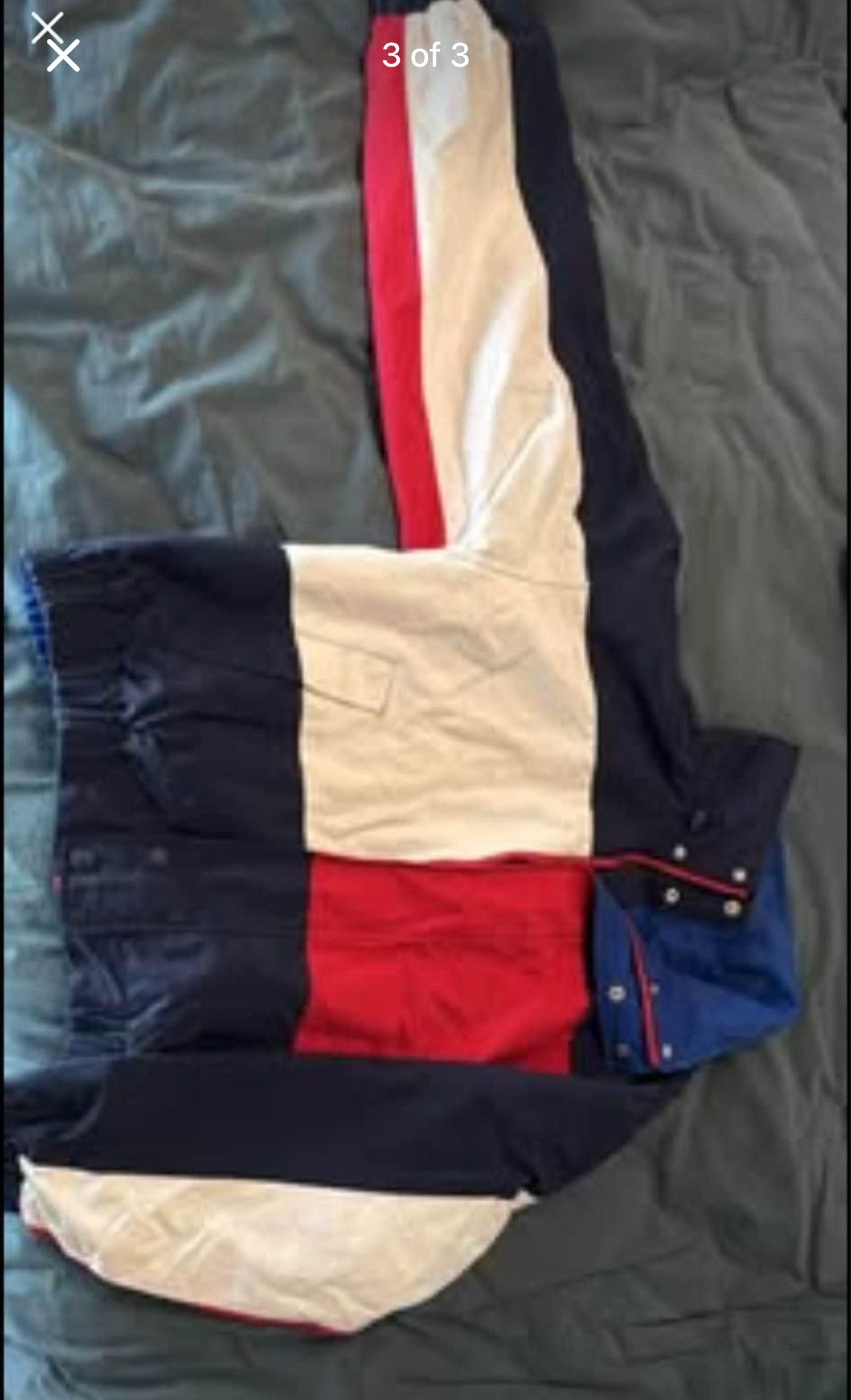 Tommy Hilfiger Tommy Hilfiger big flag grail piece Size US L / EU 52-54 / 3 - 3 Thumbnail