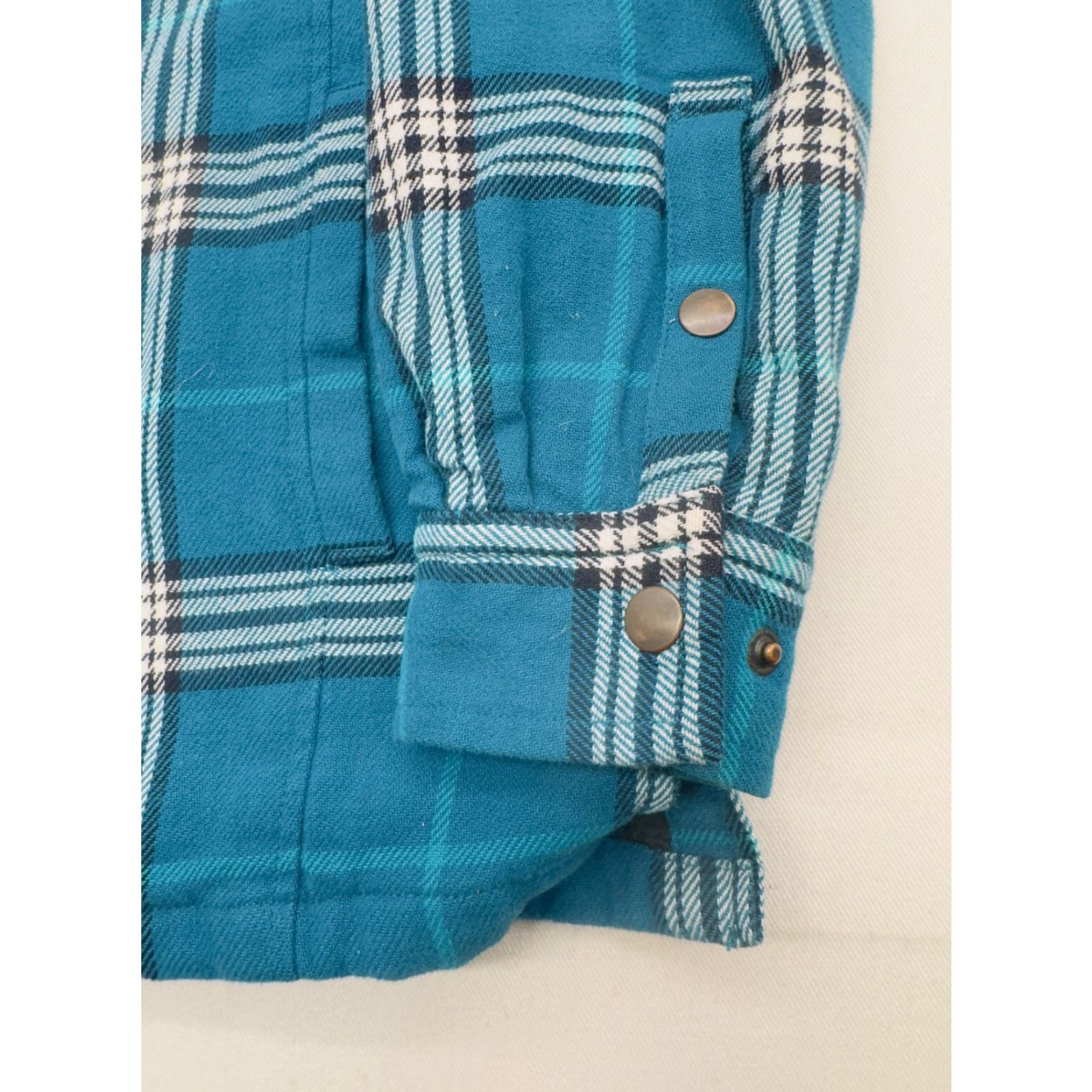 Vintage Duluth Women's Plaid Flannel Jacket Shacket Quilted 3151 Size M / US 6-8 / IT 42-44 - 6 Thumbnail