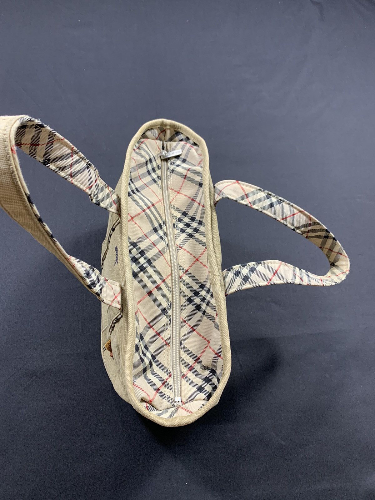 Burberry BURBERRYS CANVAS NOVA CHECK BAG Size ONE SIZE - 4 Thumbnail