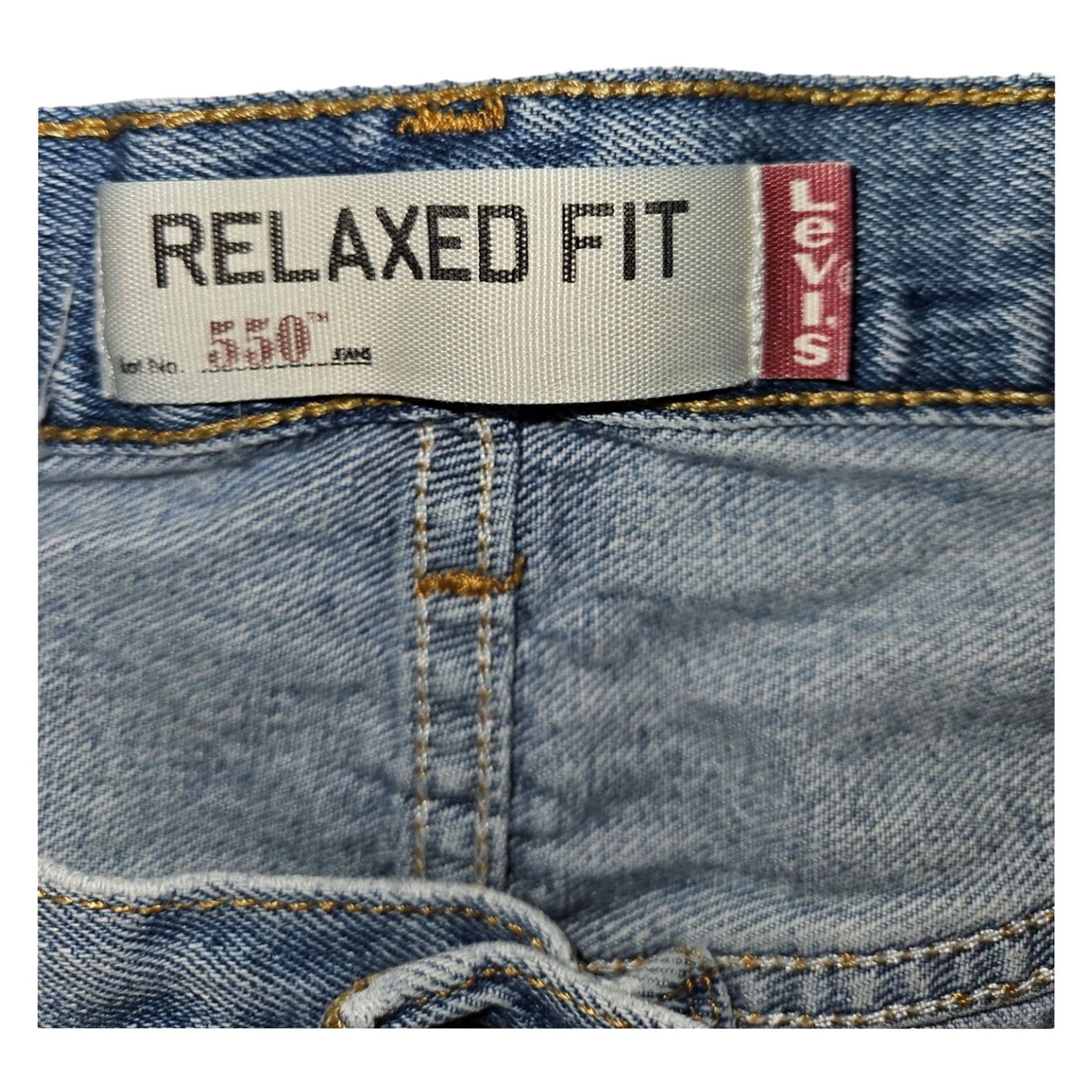 Levi's VINTAGE Levi's 550 Jeans Men 42x30 Straight Relaxed Blue Denim 90s Grunge 5-Pocket Mens Size US 42 / EU 58 - 2 Thumbnail