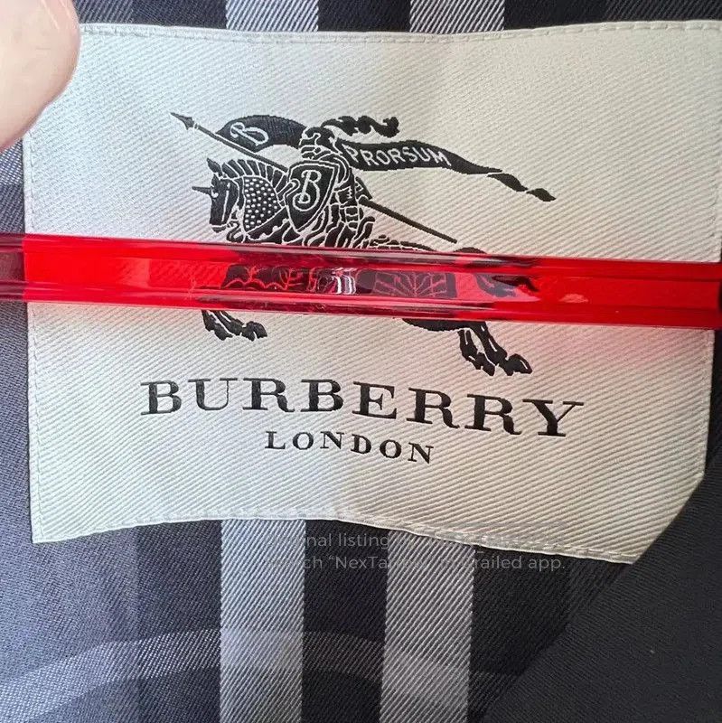 Burberry Burberry Black Women's Trench Coat Size S. Size S / US 4 / IT 40 - 5 Thumbnail
