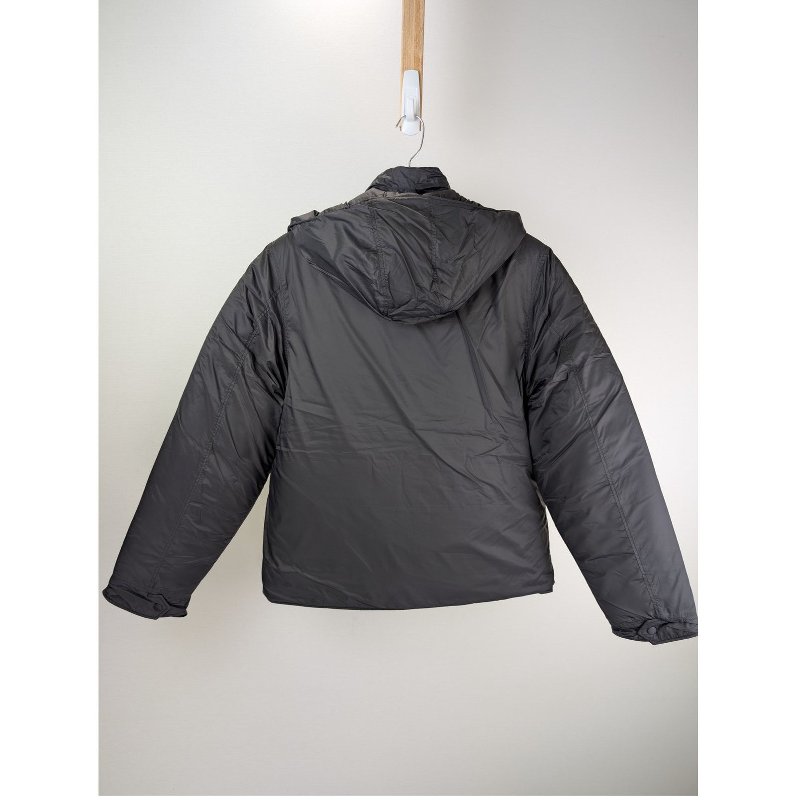 Officine Generale o1rshd1 Shell Hooded Jacket in Black Size US M / EU 48-50 / 2 - 11 Thumbnail