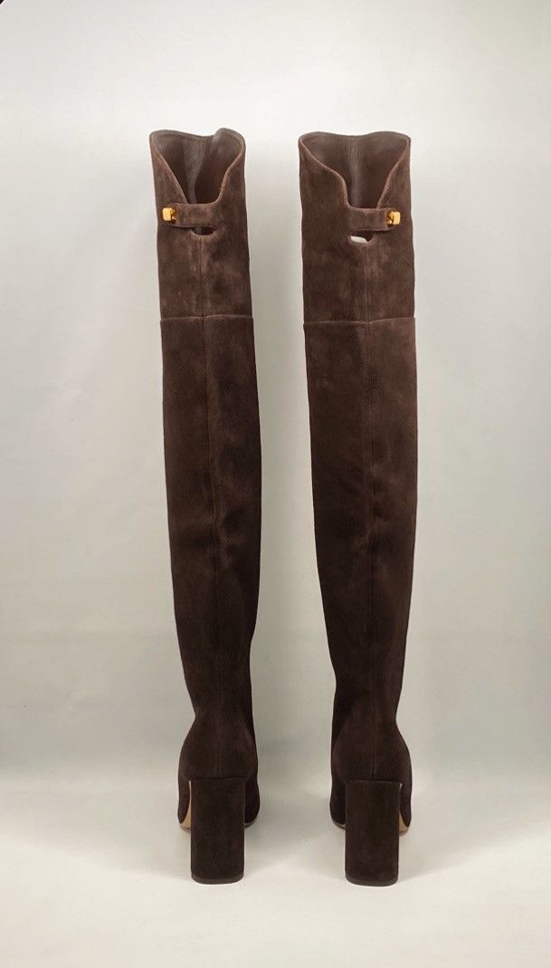 Mason's MAISON SKORPIOS Marylin Suede Over The Knee Boots size 40 Size US 10 / IT 40 - 7 Thumbnail